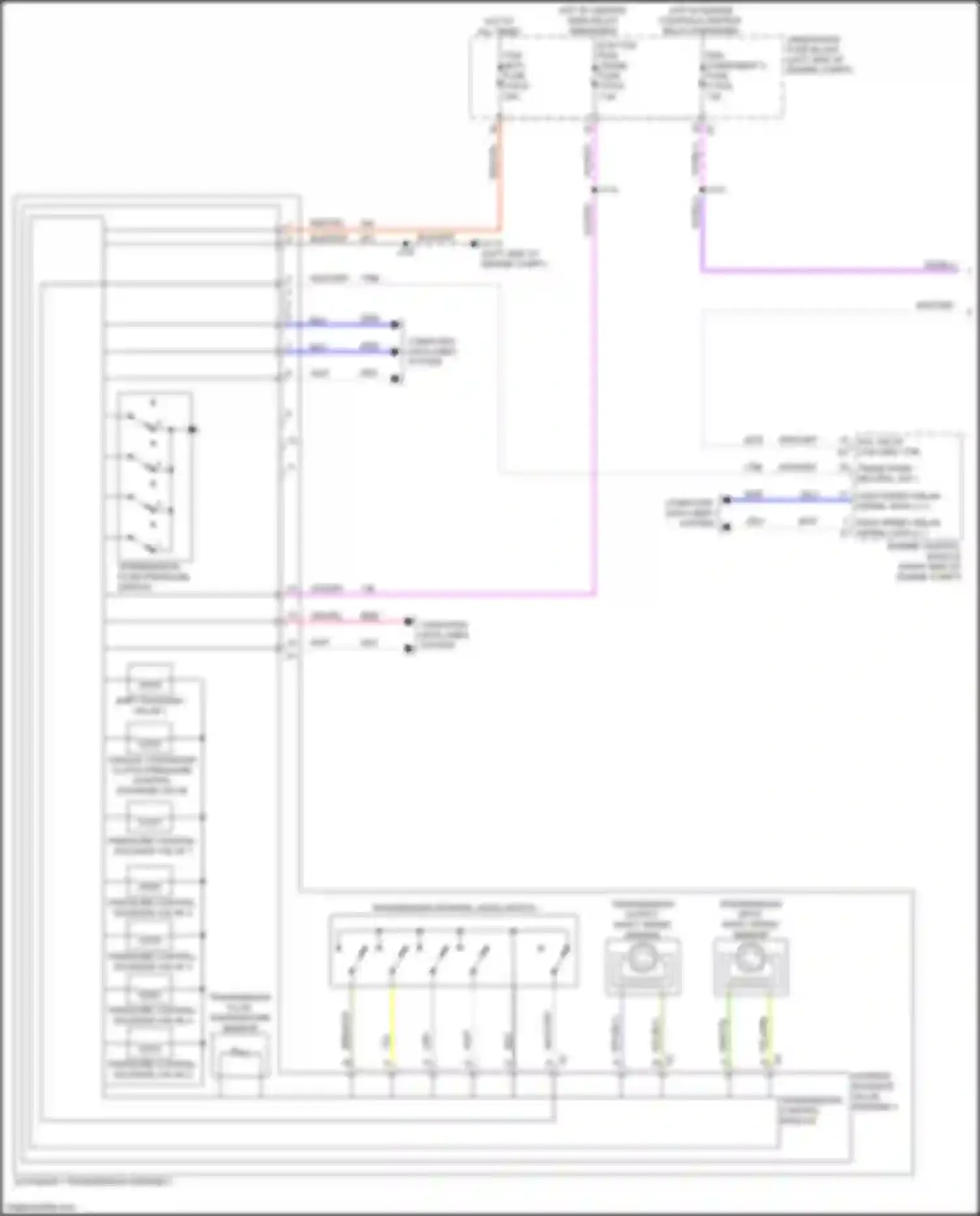 Envista Buick I (2022-2024): Transmission circuit (1 of 2)