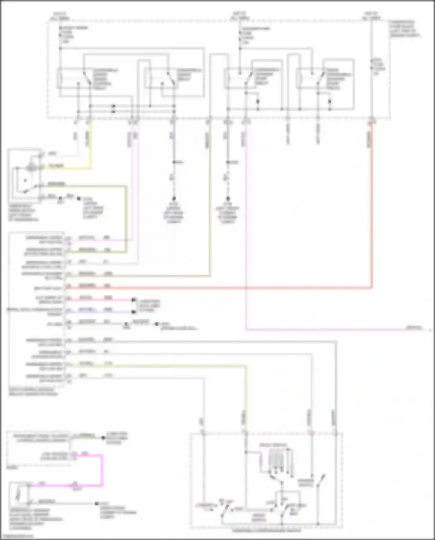 Envista Buick I (2022-2024): Wiper/washer circuit (1 of 2)