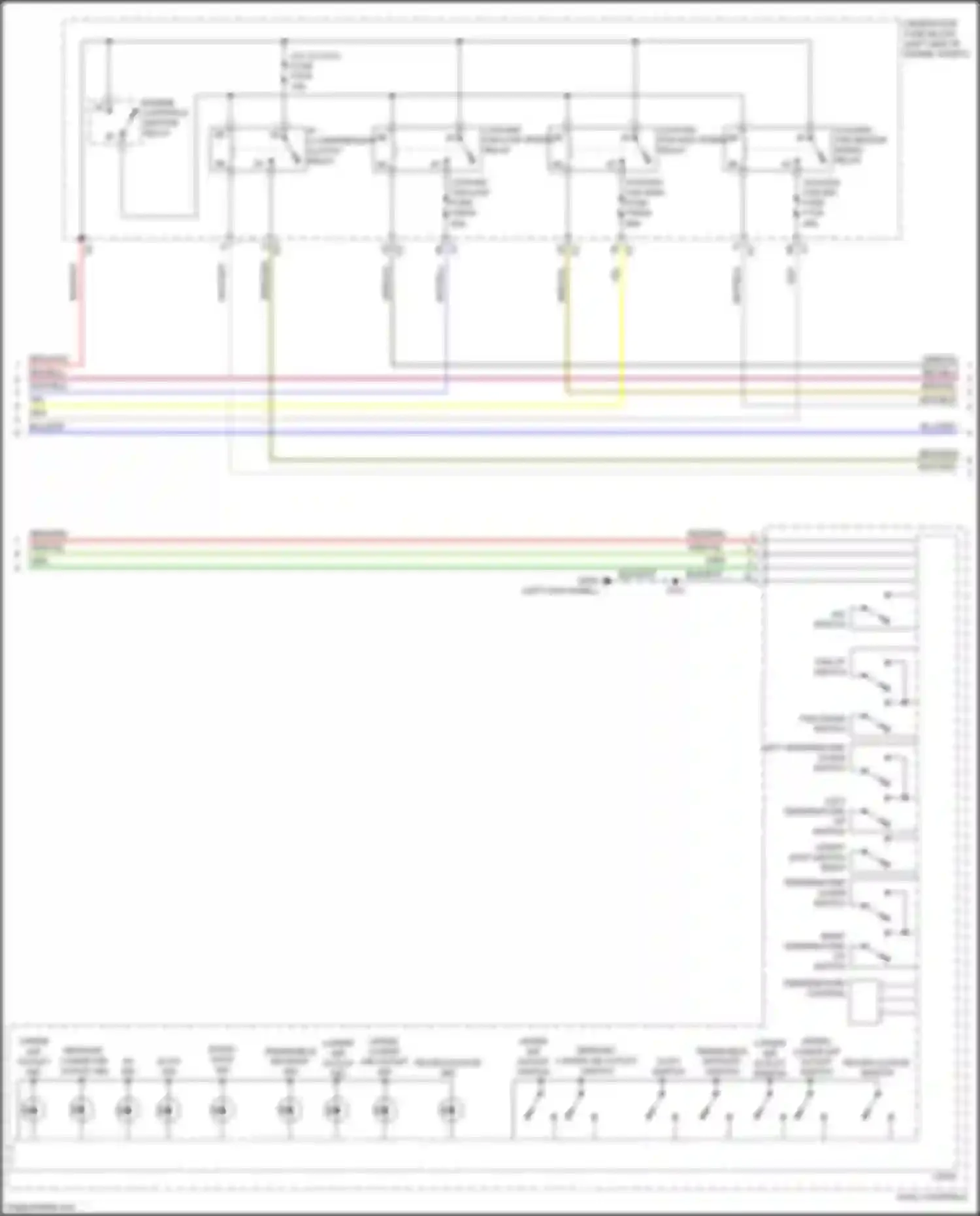 Wiring diagram a/c compressor clutch relay for Buick Envista I (2022-2024) (1 of 2)