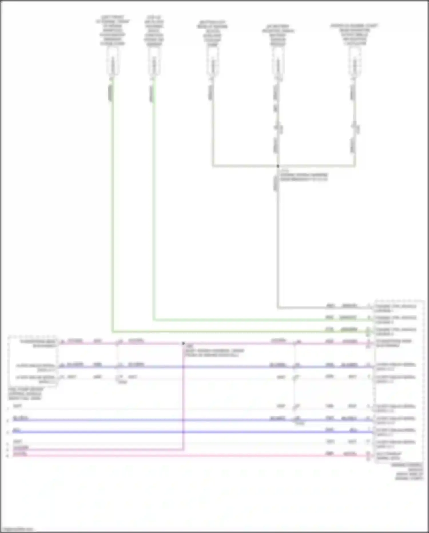 Wiring diagram acc wakeup serial data for Buick Envista I (2022-2024) (1 of 1)