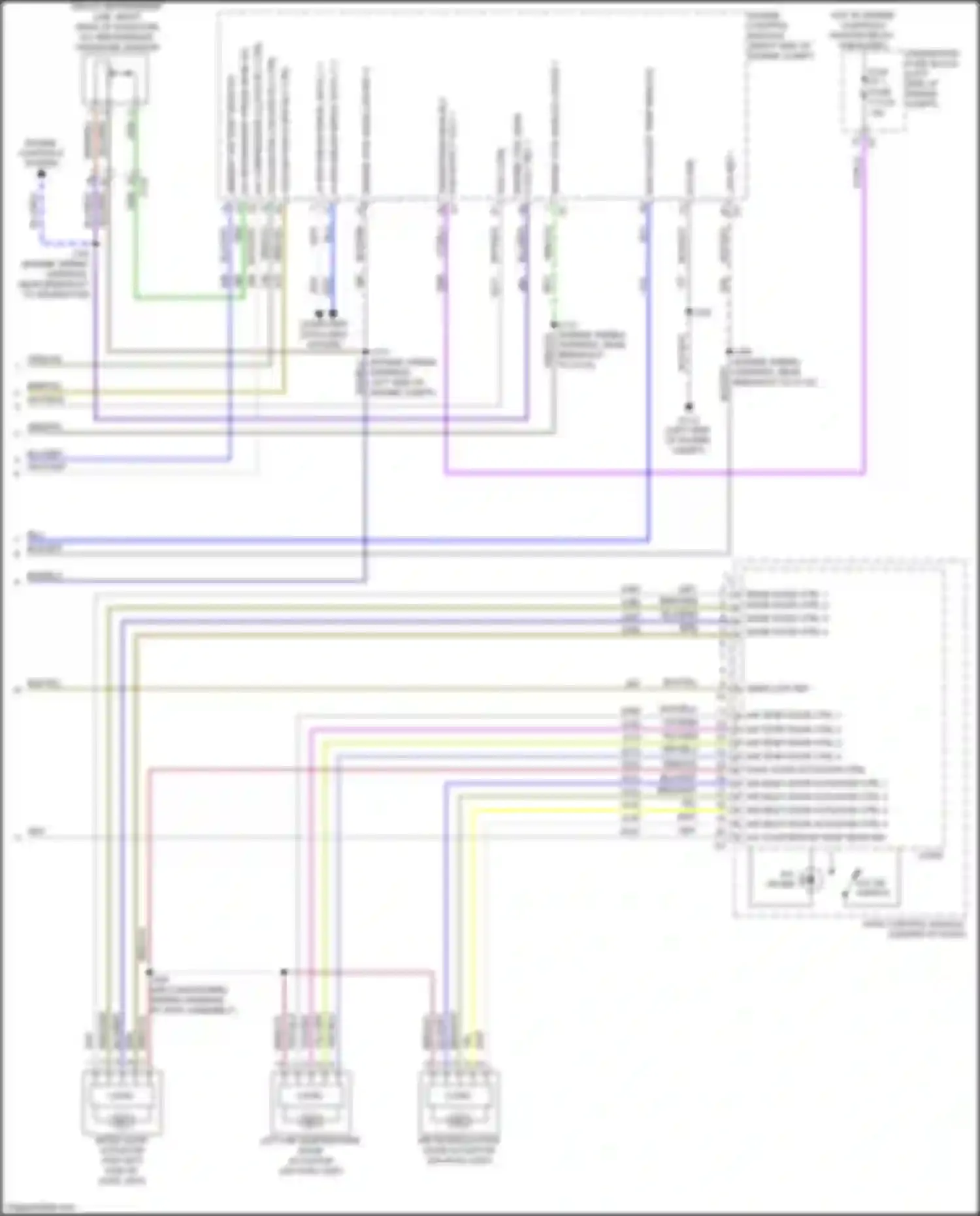 Wiring diagram air temp door ctrl 3 for Buick Envista I (2022-2024) (1 of 1)