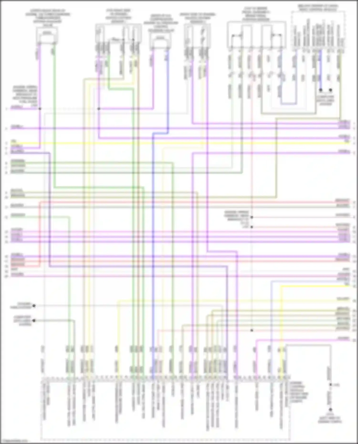 Wiring diagram bank 1 sens 2 for Buick Envista I (2022-2024)