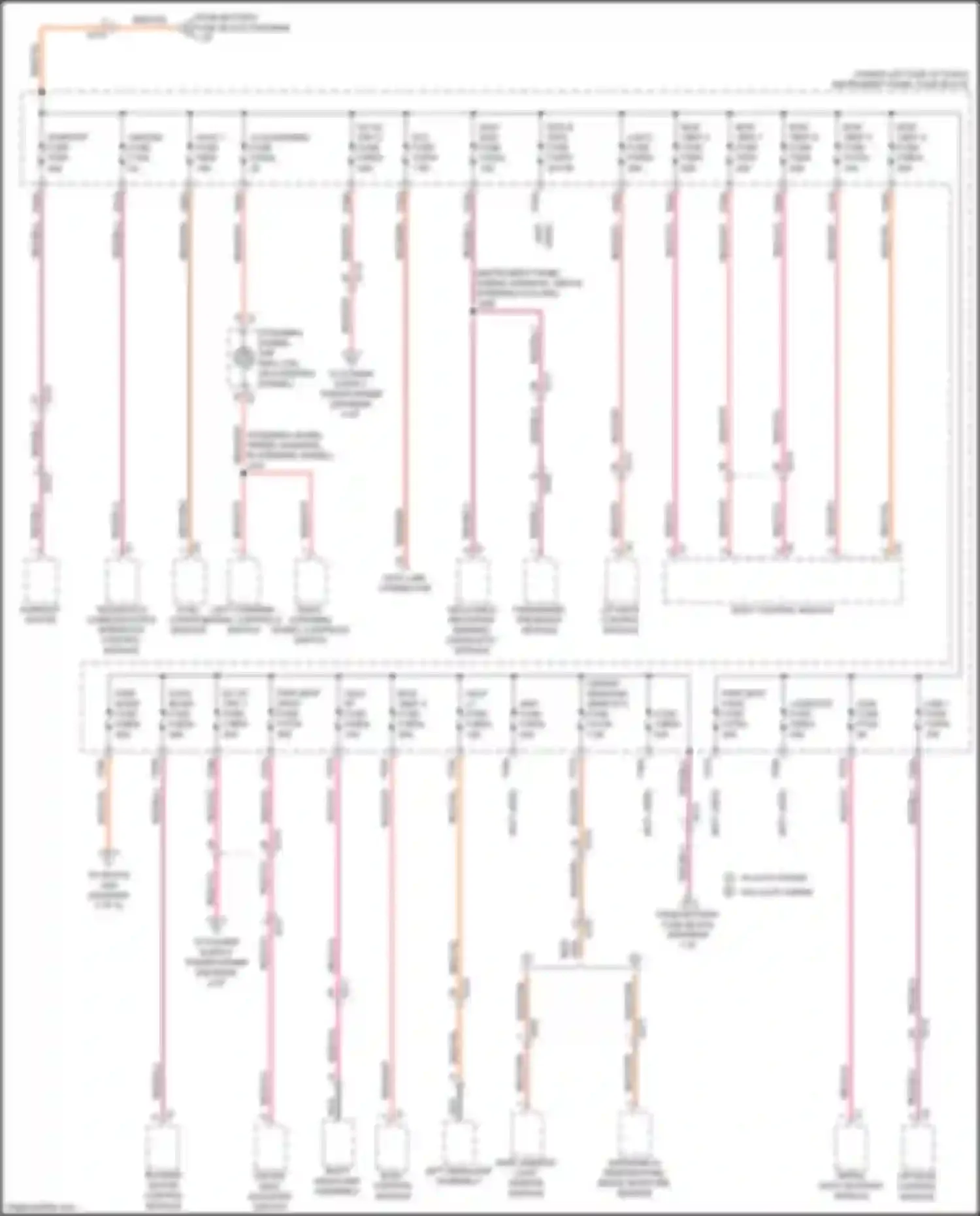 Wiring diagram driver seat adjuster switch for Buick Envista I (2022-2024) (3 of 3)