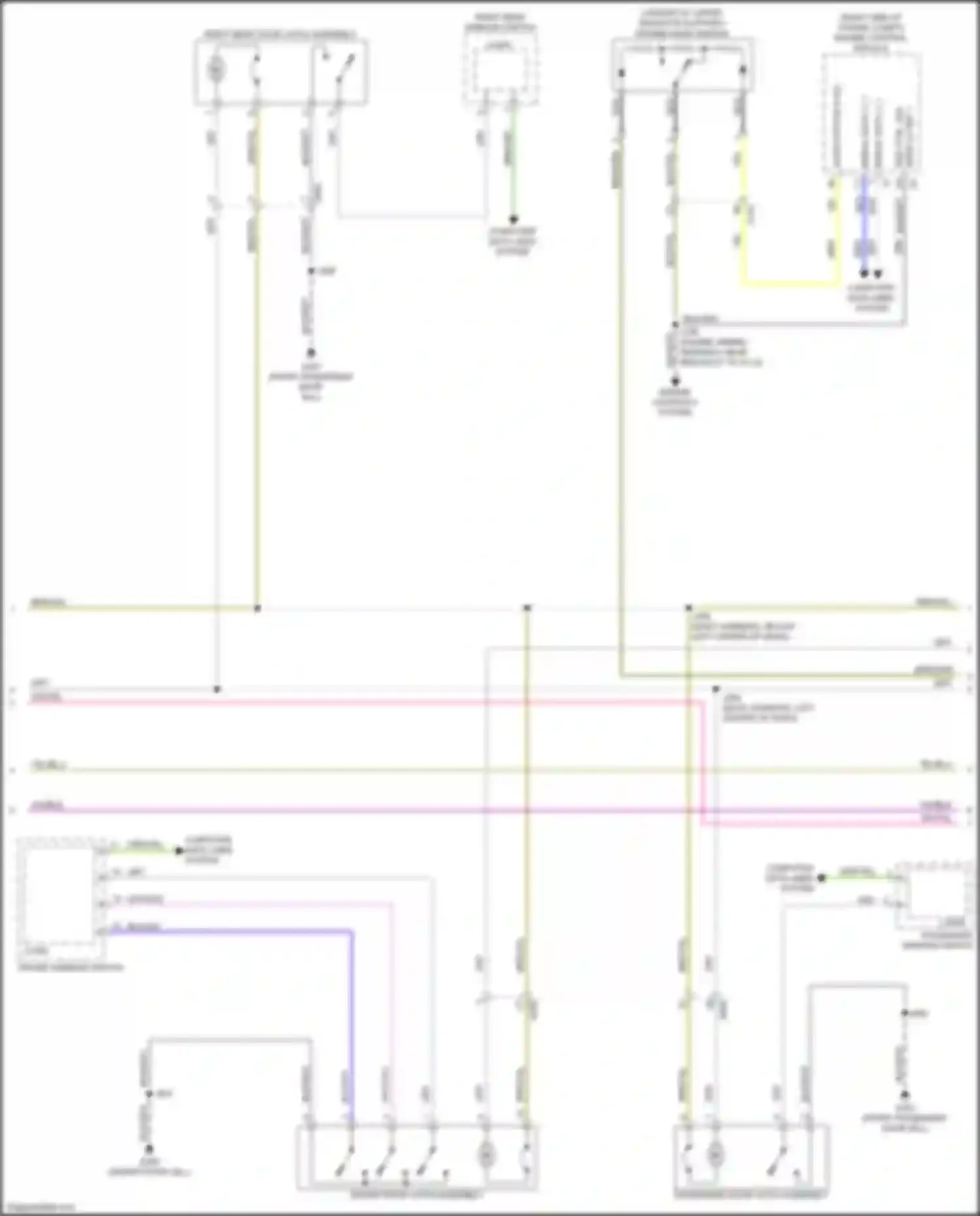 Wiring diagram blu/vio for Buick Envista I (2022-2024)