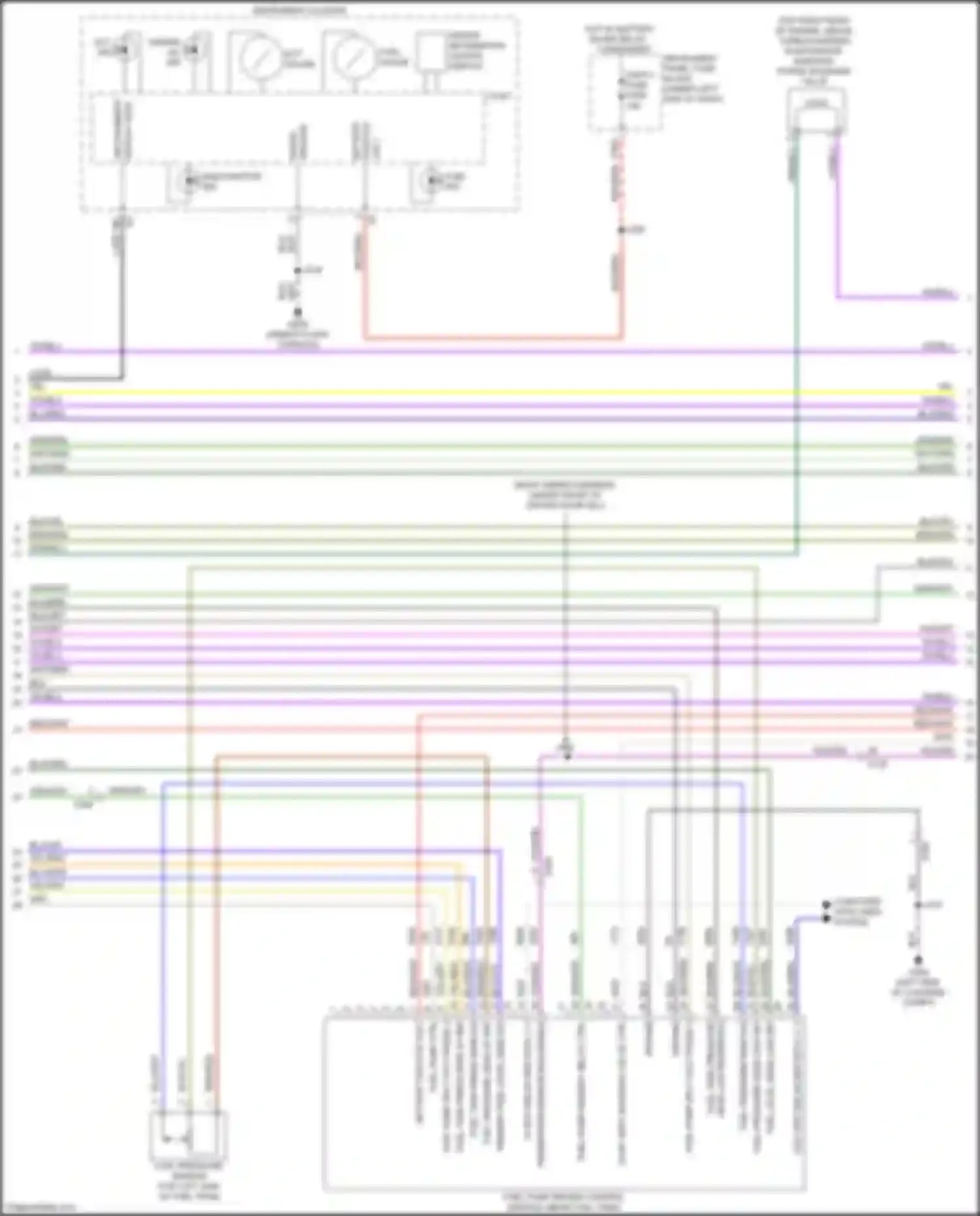 Wiring diagram fuel level sens low ref for Buick Envista I (2022-2024) (1 of 1)