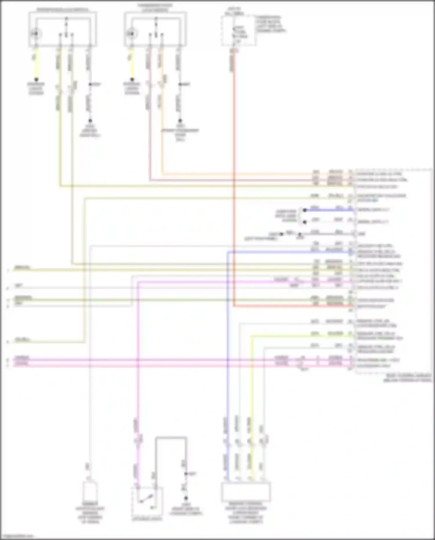 Wiring diagram blu/wht for Buick Envista I (2022-2024)