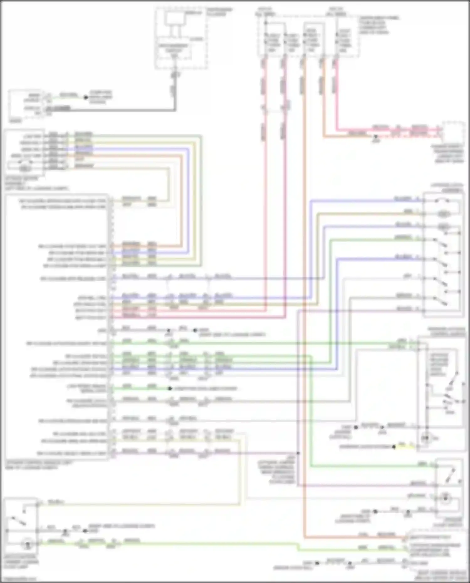 Wiring diagram blu/wht for Buick Envista I (2022-2024)