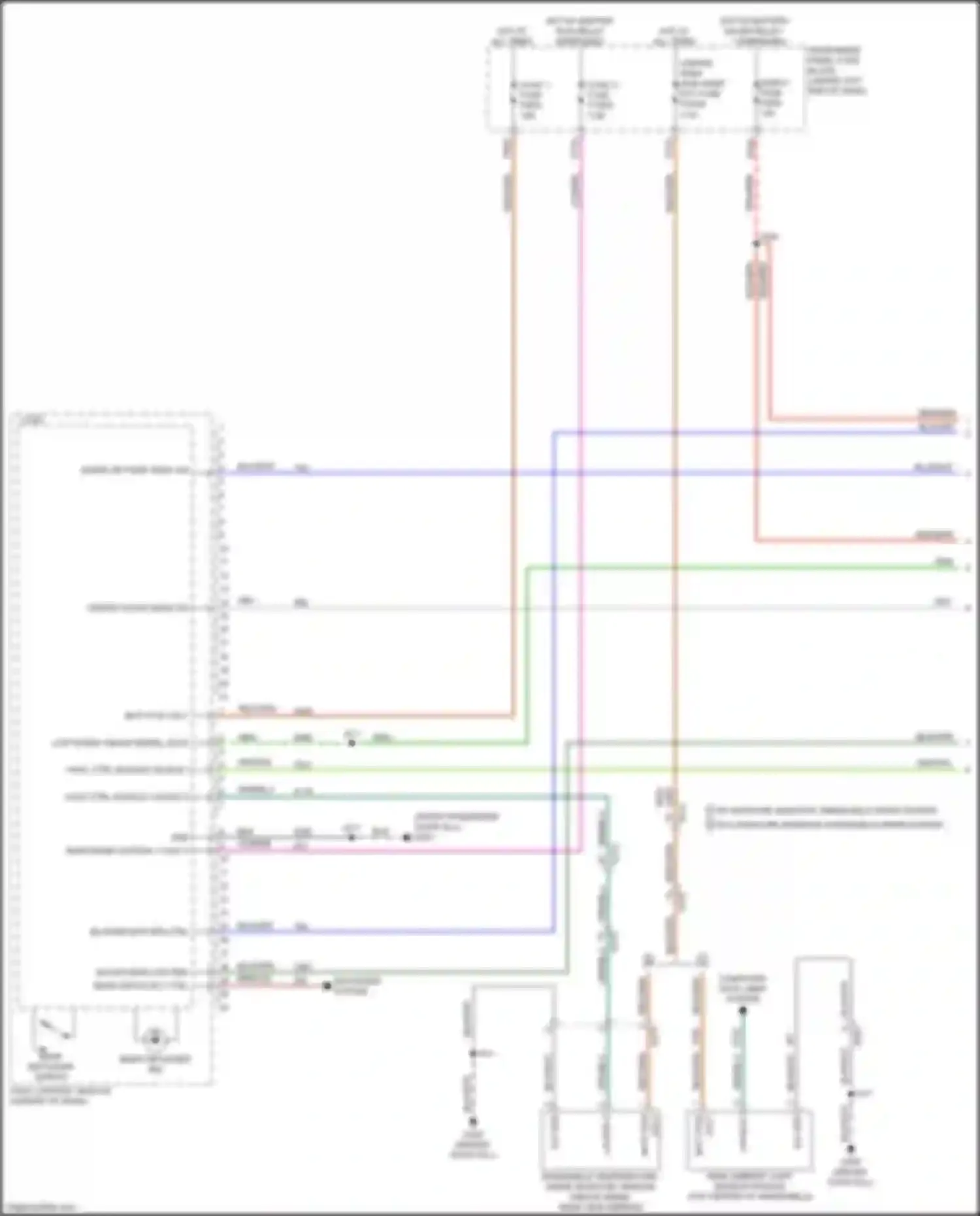 Wiring diagram hvac ctrl module lin bus 2 for Buick Envista I (2022-2024) (1 of 1)