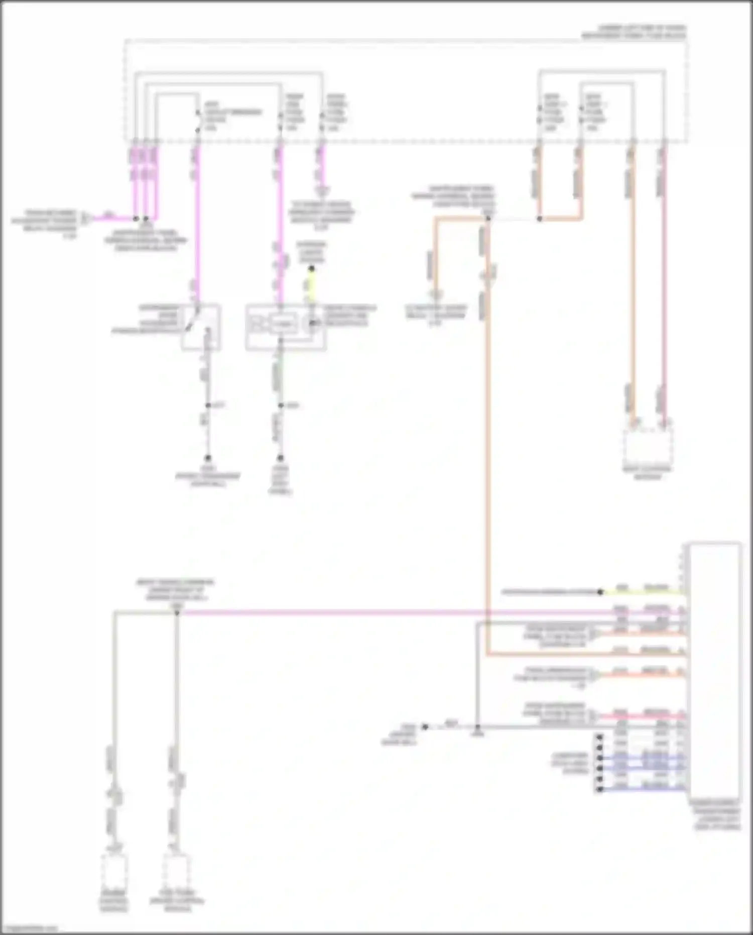 Wiring diagram instrument panel accessory power receptacle for Buick Envista I (2022-2024) (2 of 2)