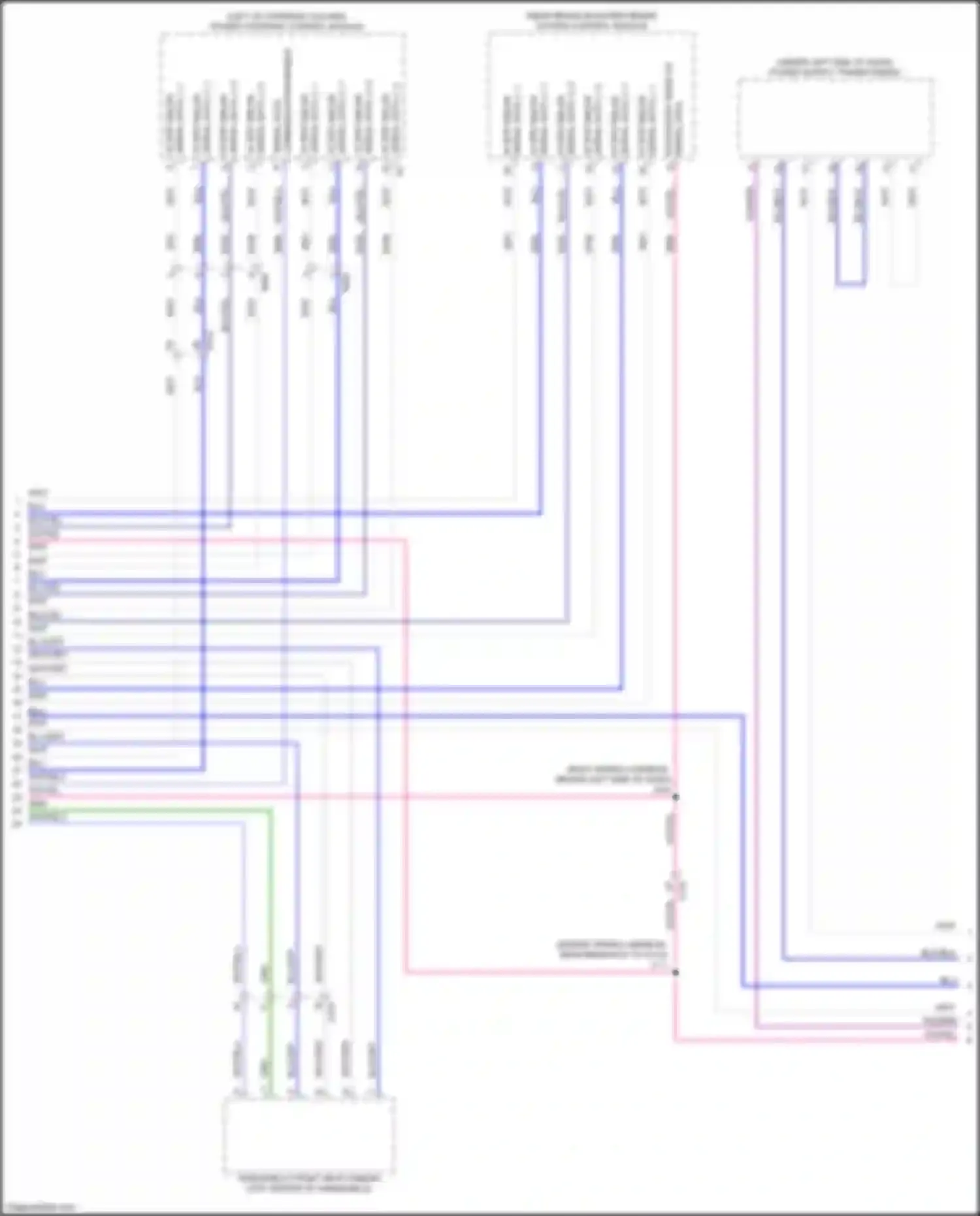 Wiring diagram blu/yel for Buick Envista I (2022-2024)