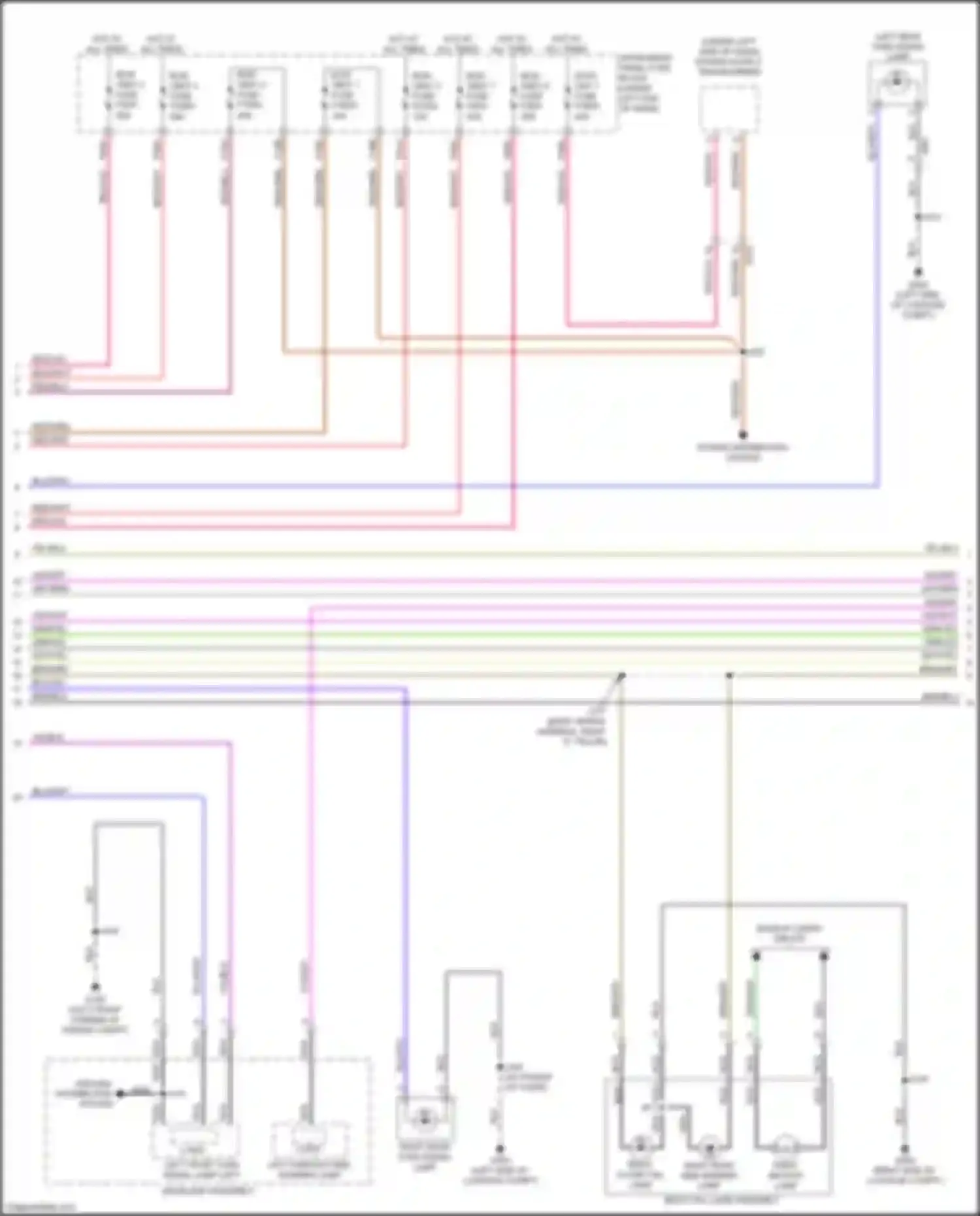 Wiring diagram power distribution system for Buick Envista I (2022-2024) (3 of 7)