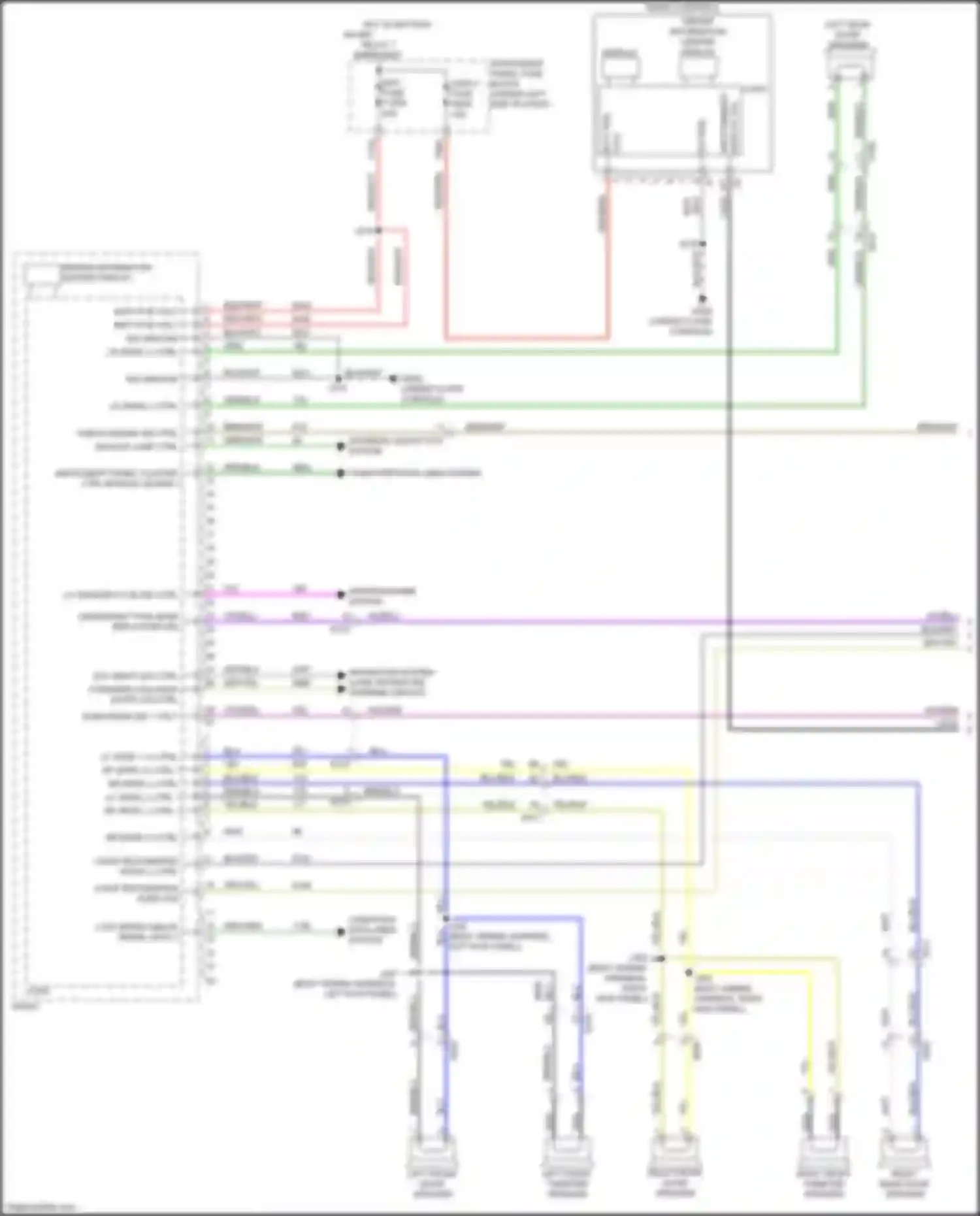 Wiring diagram low speed gmlan serial data 2 for Buick Envista I (2022-2024)