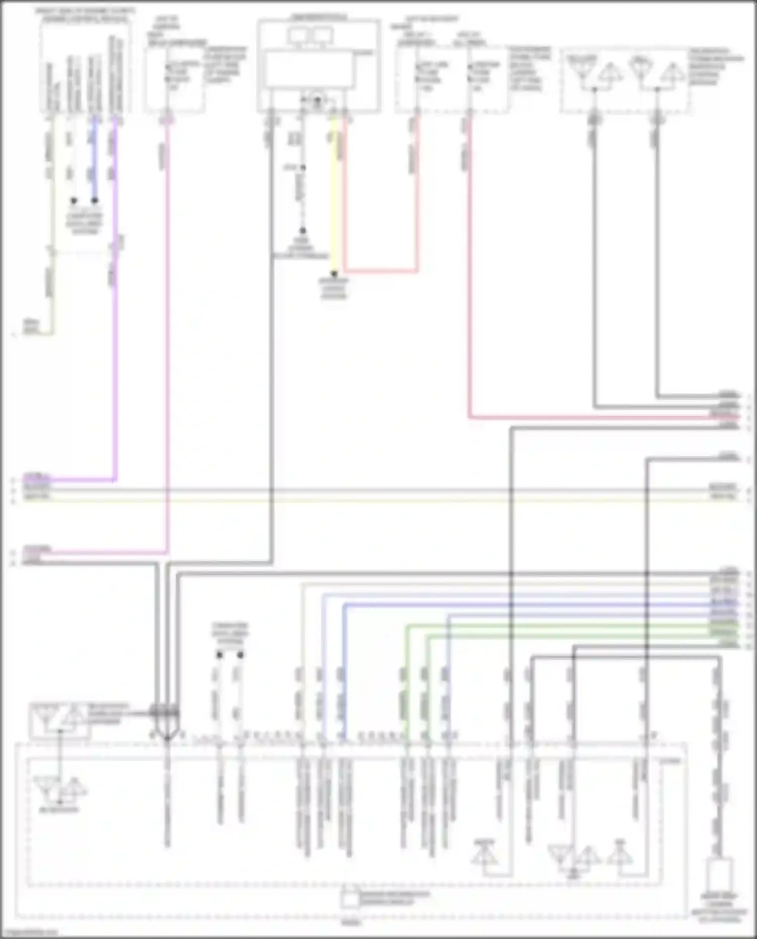 Wiring diagram blu/yel for Buick Envista I (2022-2024)