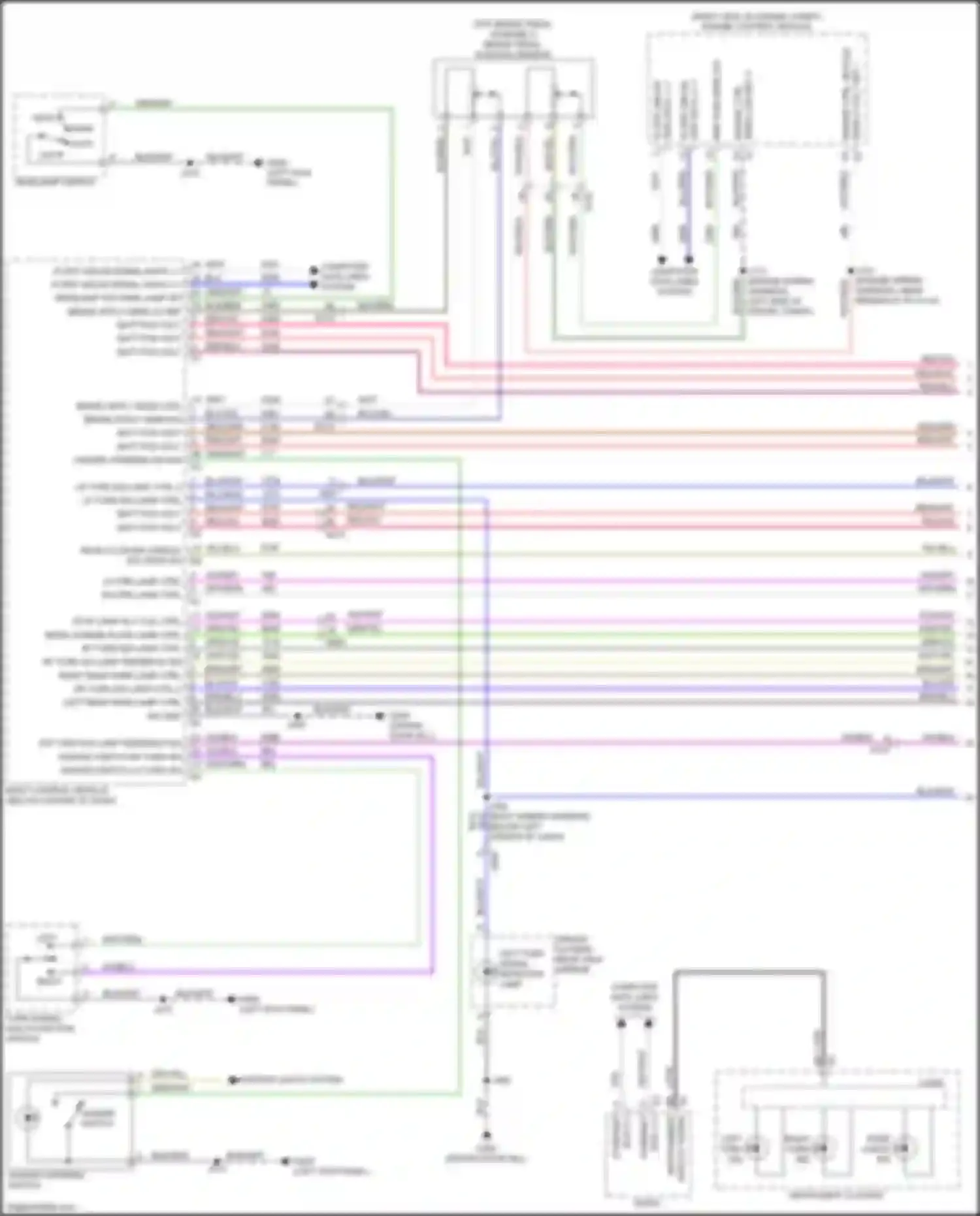 Wiring diagram blu/wht for Buick Envista I (2022-2024)