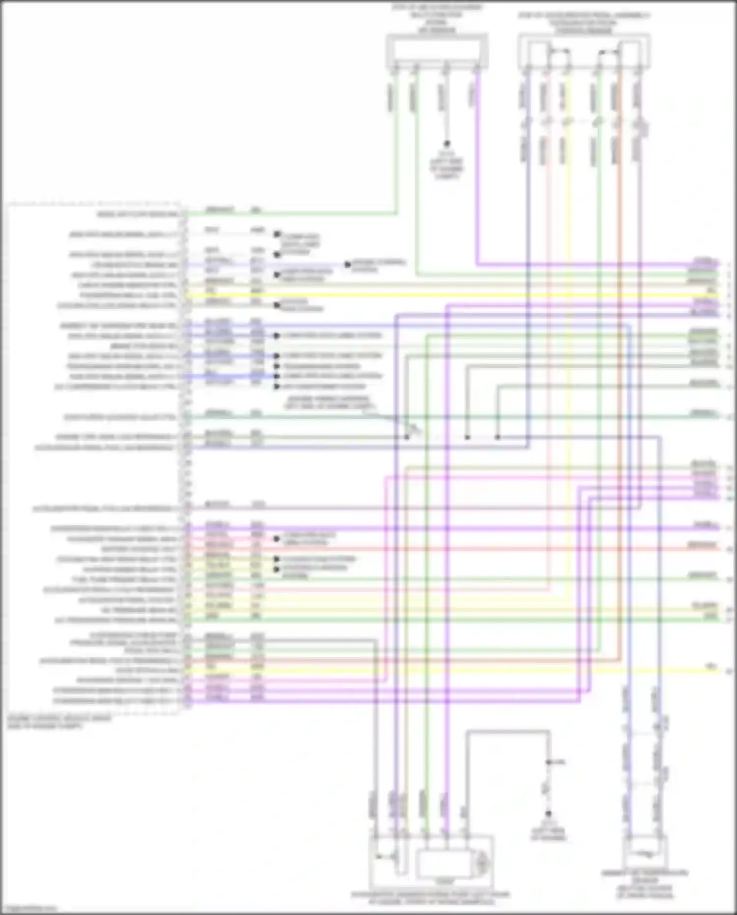 Wiring diagram ambient air temperature sensor for Buick Envista I (2022-2024)
