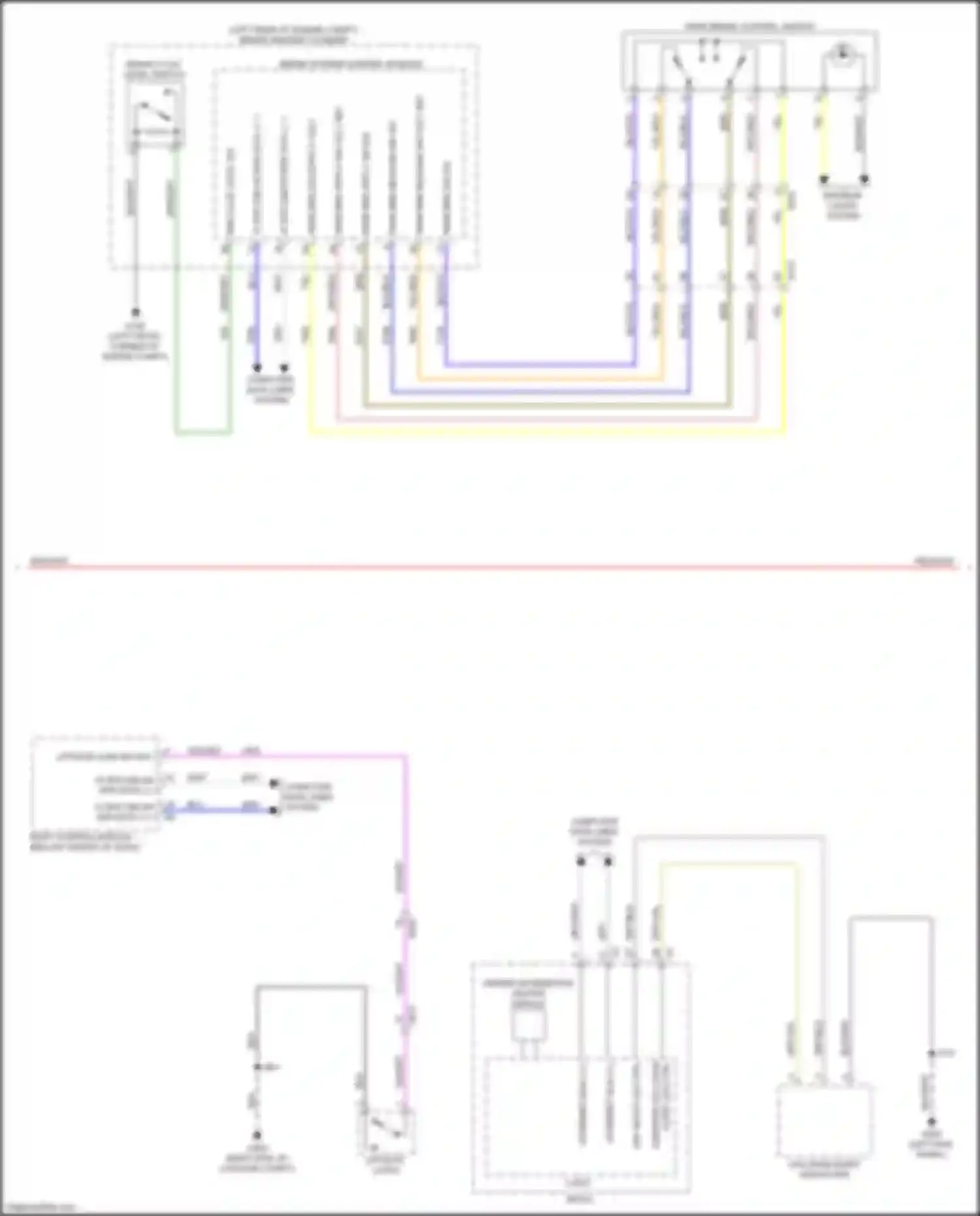 Wiring diagram vio/gry for Buick Envista I (2022-2024) (16 of 27)