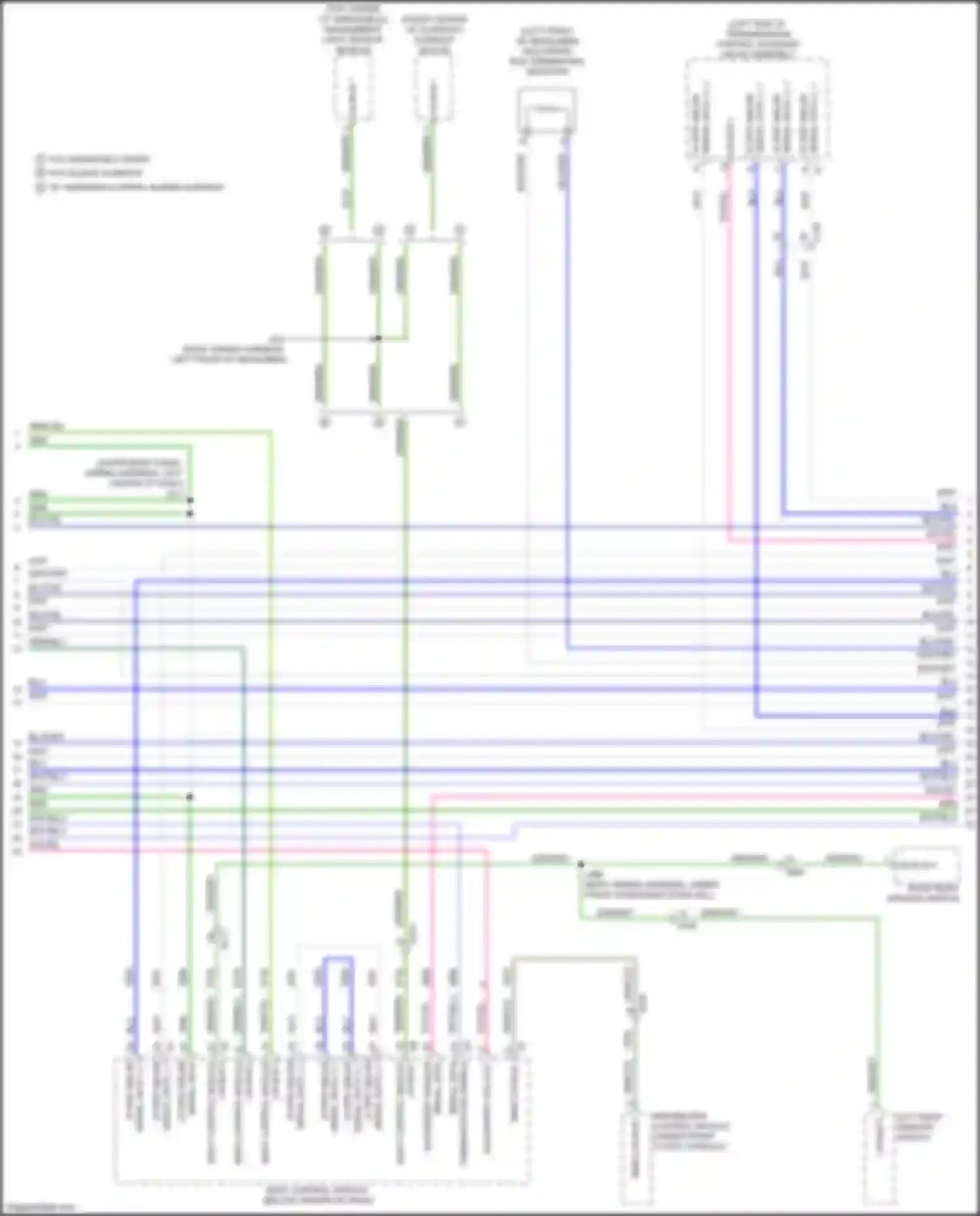 Wiring diagram blu/yel for Buick Envista I (2022-2024)