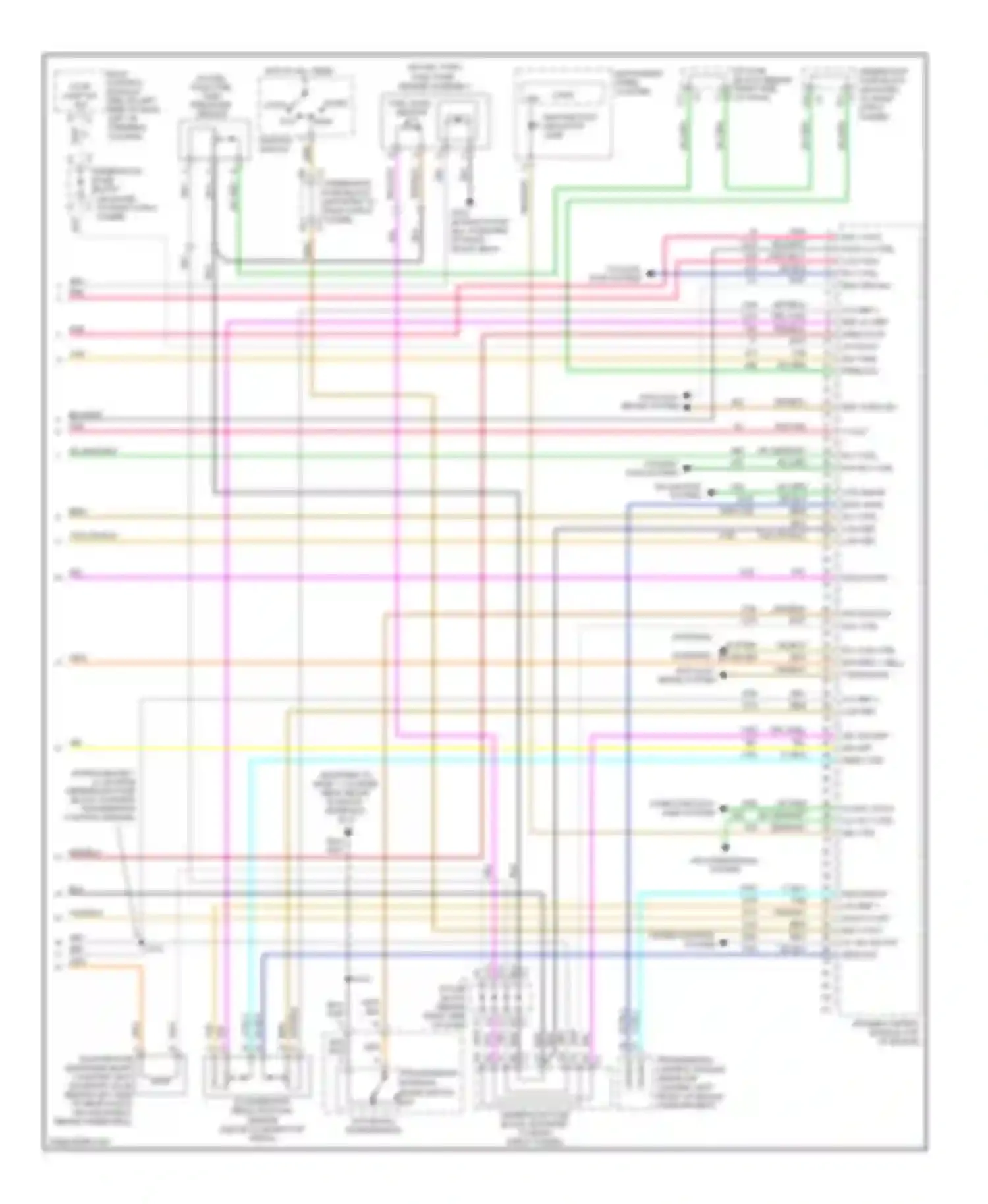 LaCrosse Buick I (2004-2009): Wiring diagram engine performance 3.6l vin 7 (4 of 4)