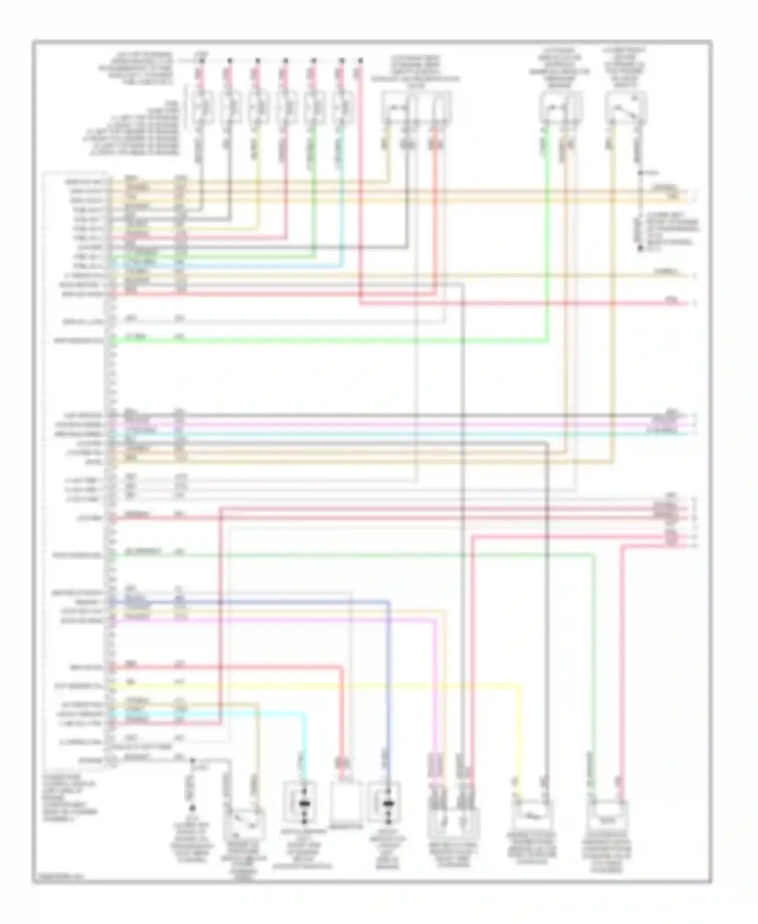 LaCrosse Buick I (2004-2009): Wiring diagram engine performance 3.8l vin 2 (1 of 5)
