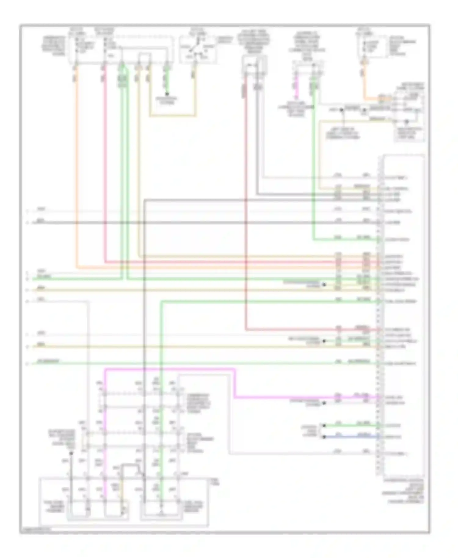 LaCrosse Buick I (2004-2009): Wiring diagram engine performance 3.8l vin 2 (5 of 5)