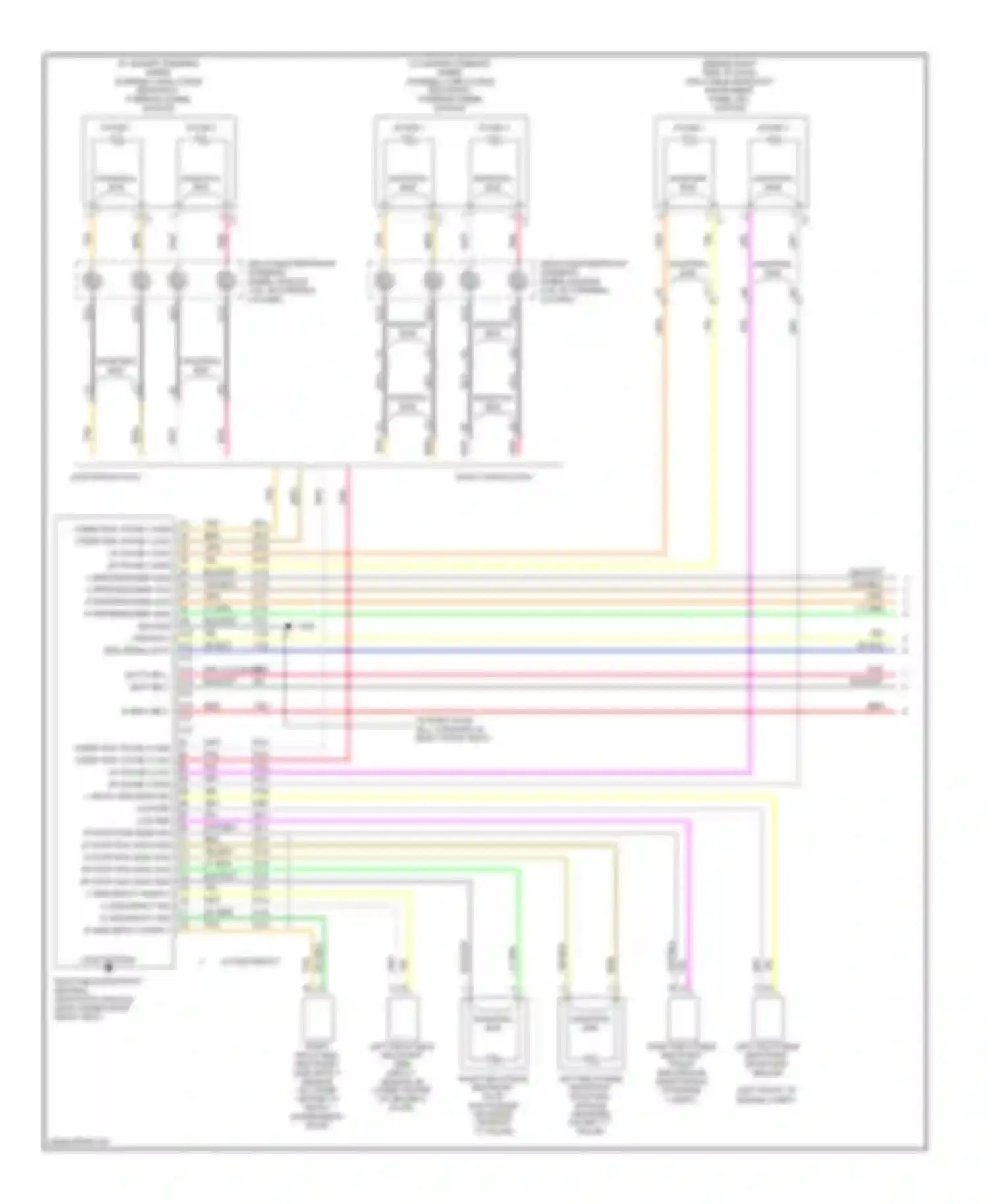 LaCrosse Buick I (2004-2009): Supplemental restraints circuit (1 of 2)