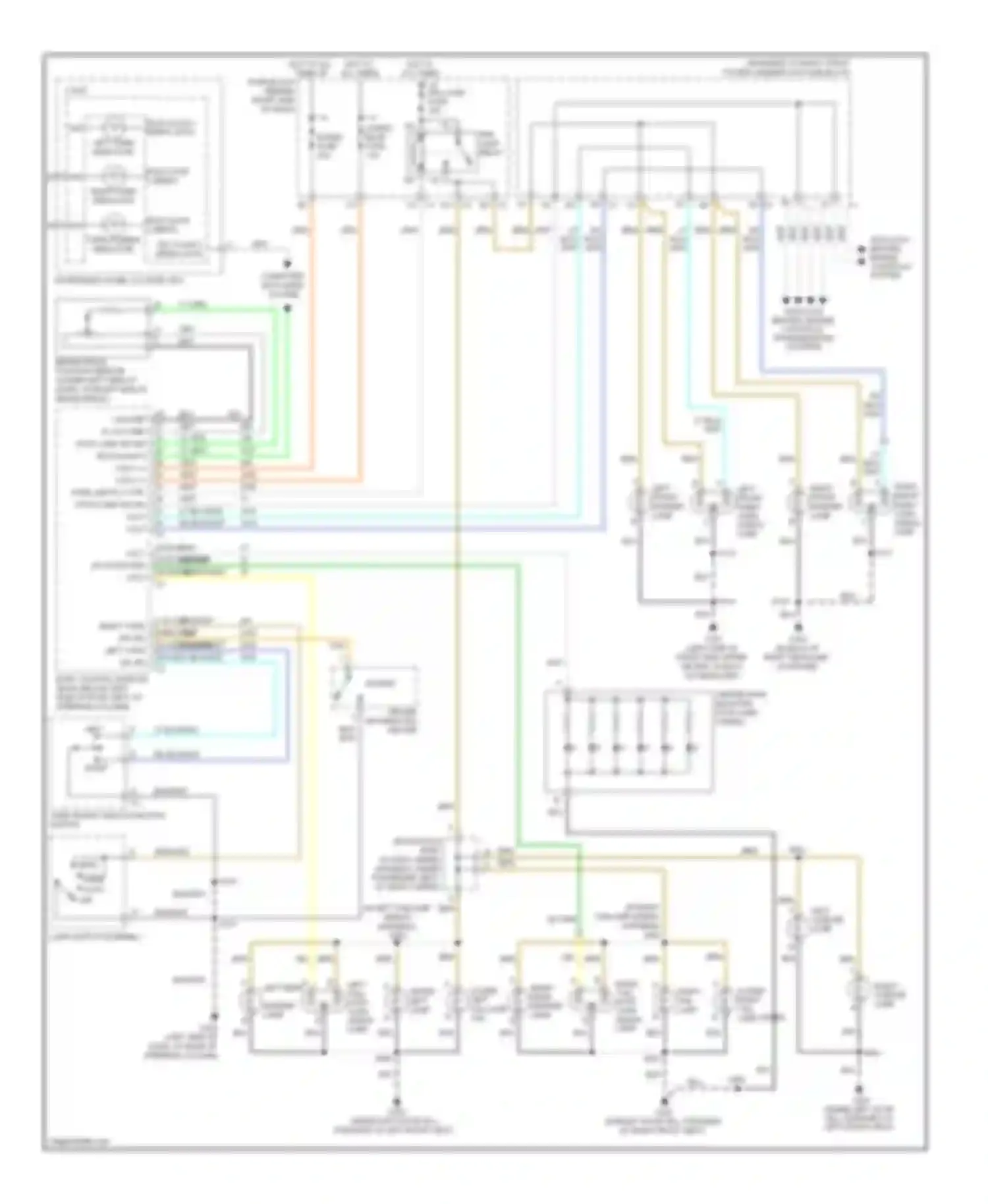 Wiring diagram 30 48 43 stop lamp sw sig rr stop/turn volt lr stop/turn volt for Buick LaCrosse I (2004-2009) (1 of 1)