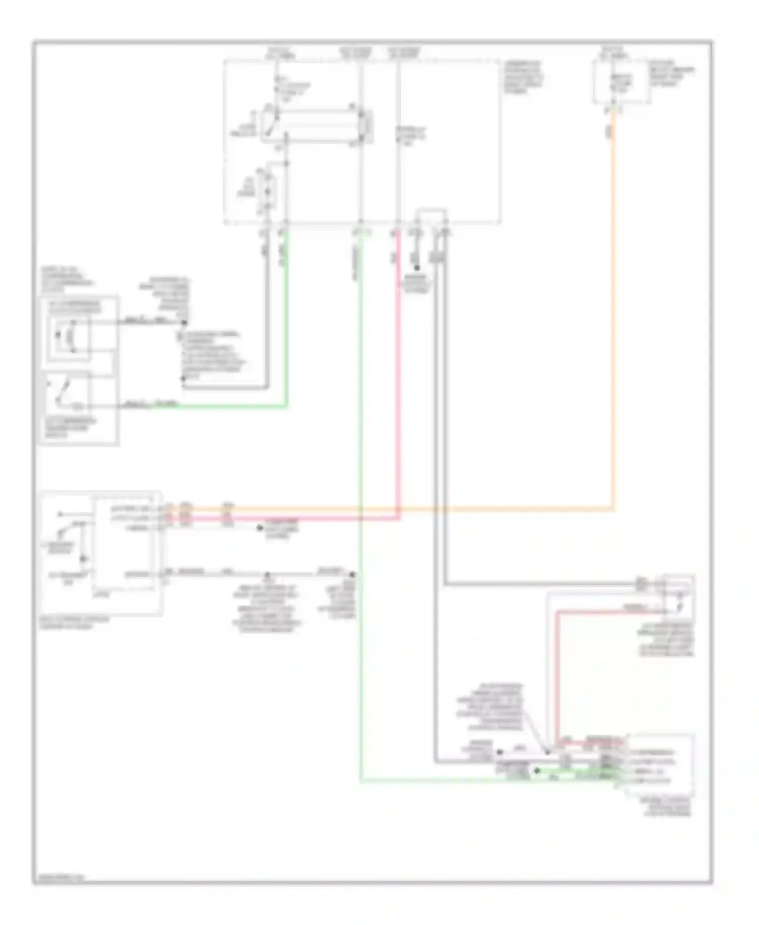 Wiring diagram a/c comp relay 38 for Buick LaCrosse I (2004-2009) (2 of 4)