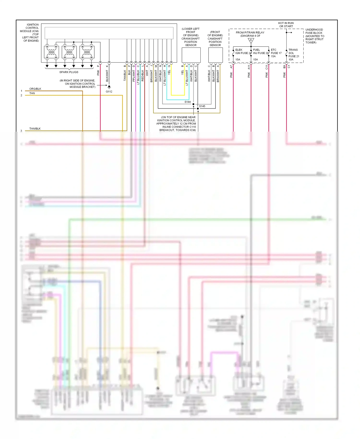 Buick LaCrosse I (2004-2009) brn wiring diagram  (17 of 36)