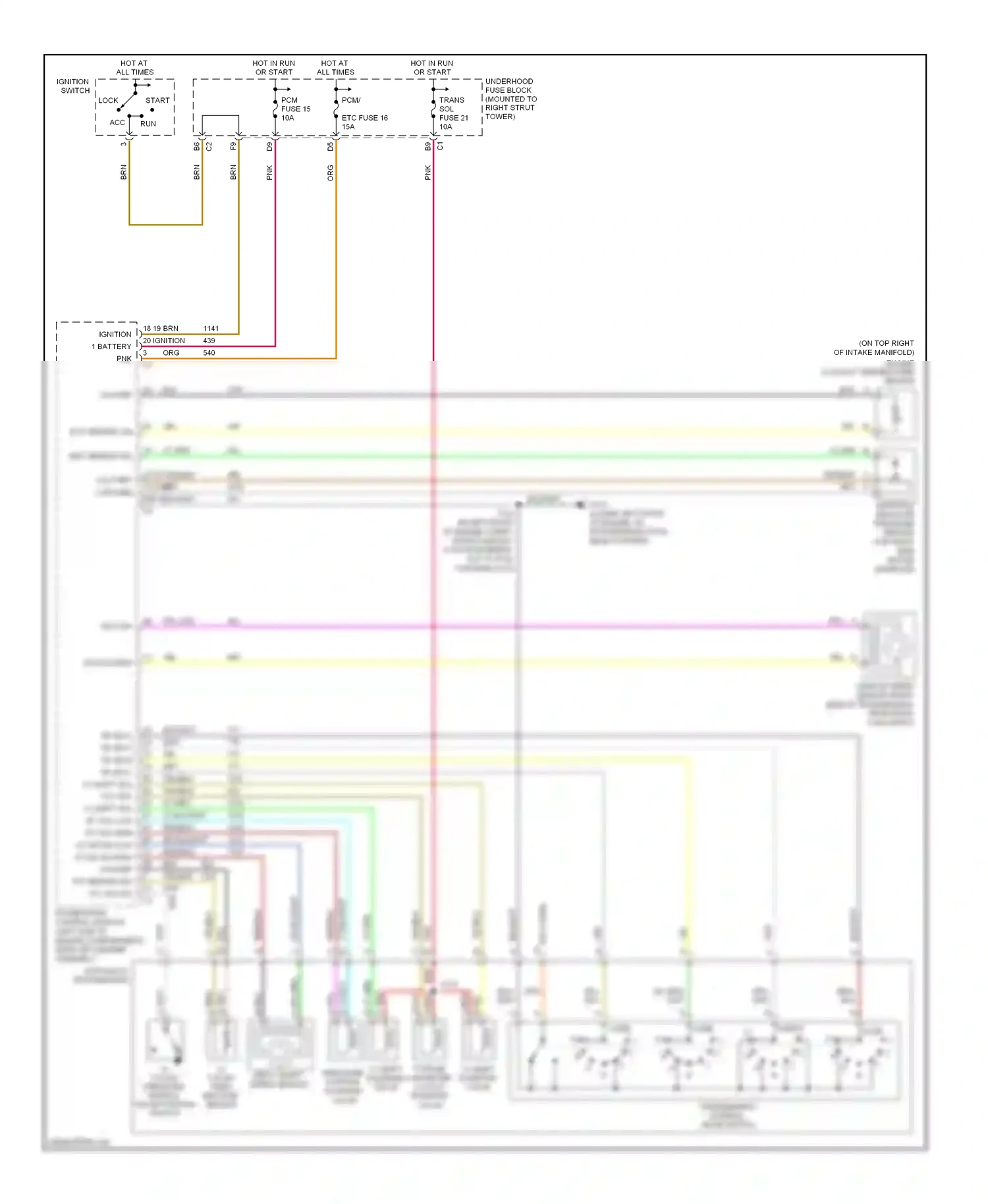 Buick LaCrosse I (2004-2009) brn wiring diagram  (32 of 36)