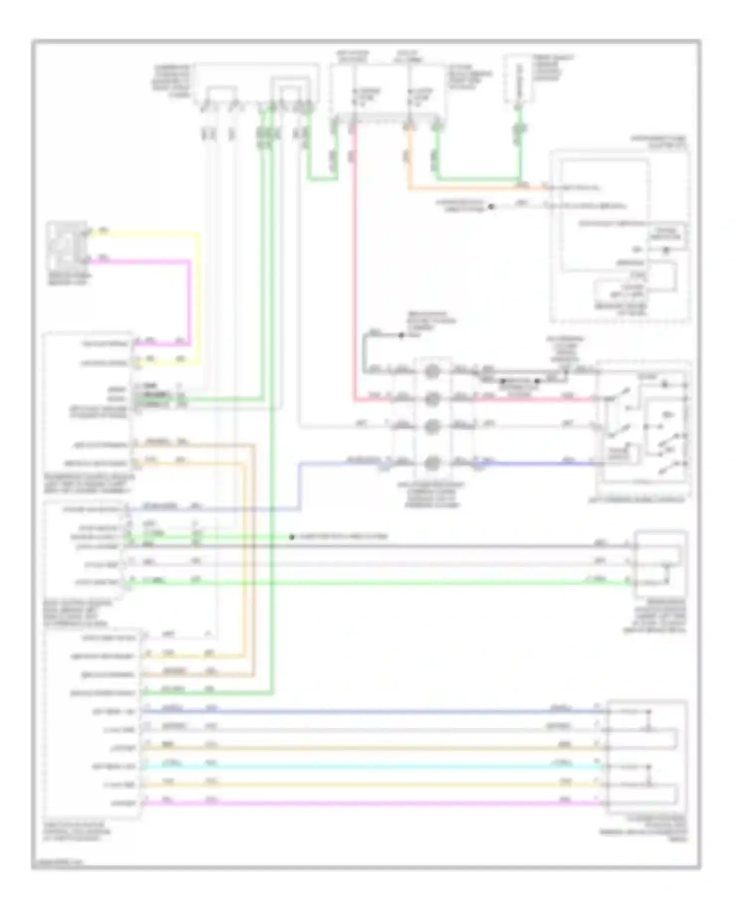 Wiring diagram brn for Buick LaCrosse I (2004-2009) (6 of 36)