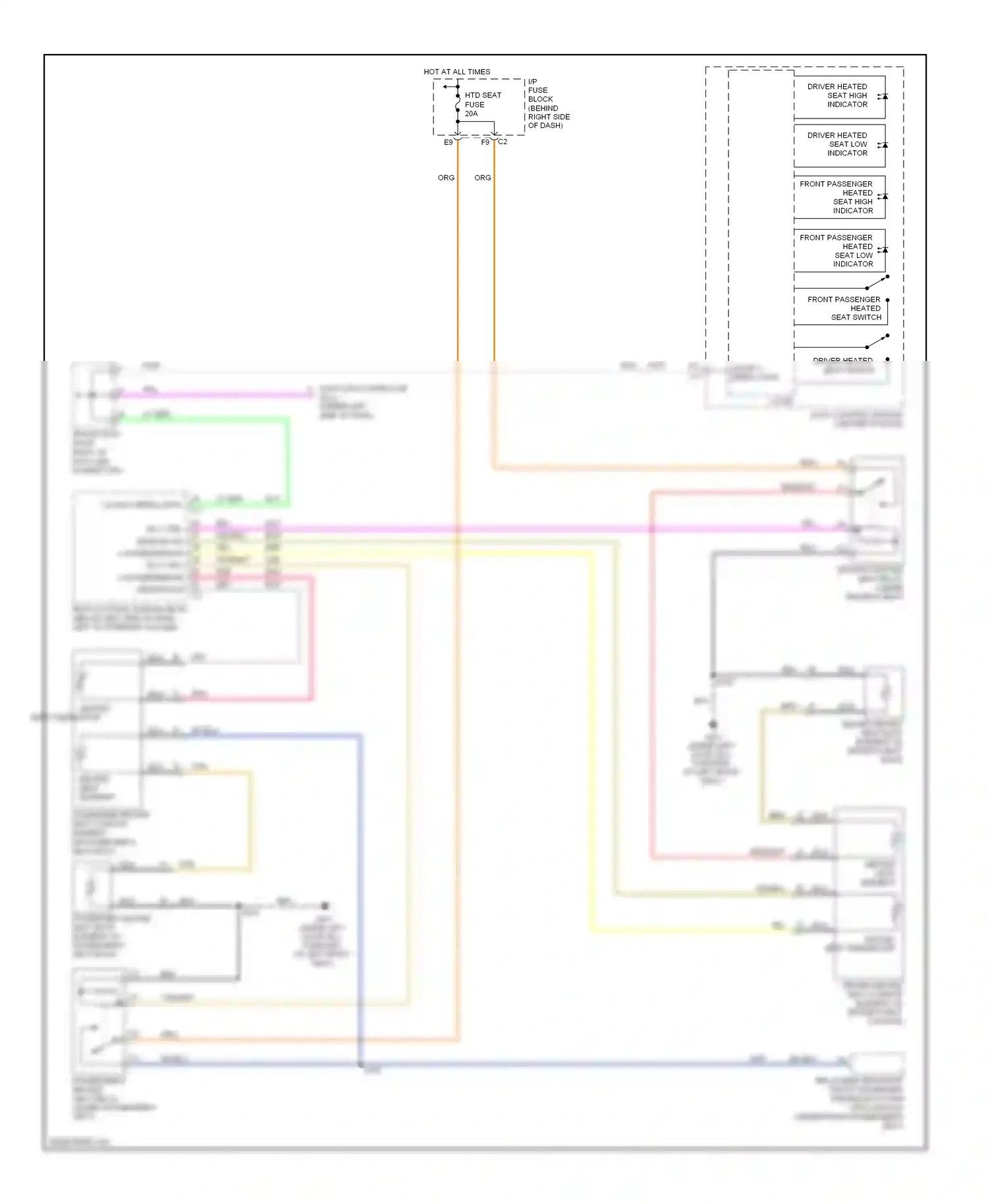 Buick LaCrosse I (2004-2009) brn wiring diagram  (23 of 36)