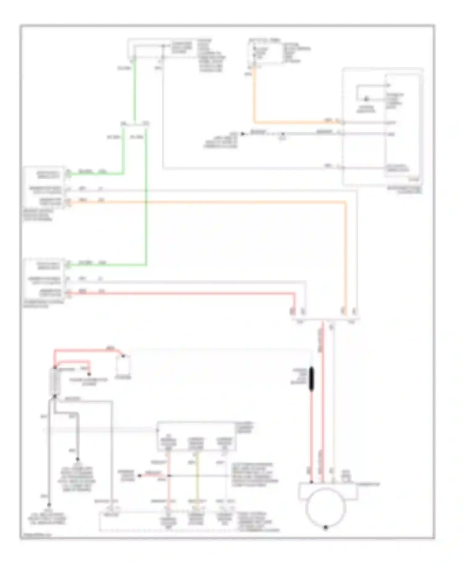Wiring diagram ecm class 2 serial data for Buick LaCrosse I (2004-2009) (1 of 2)