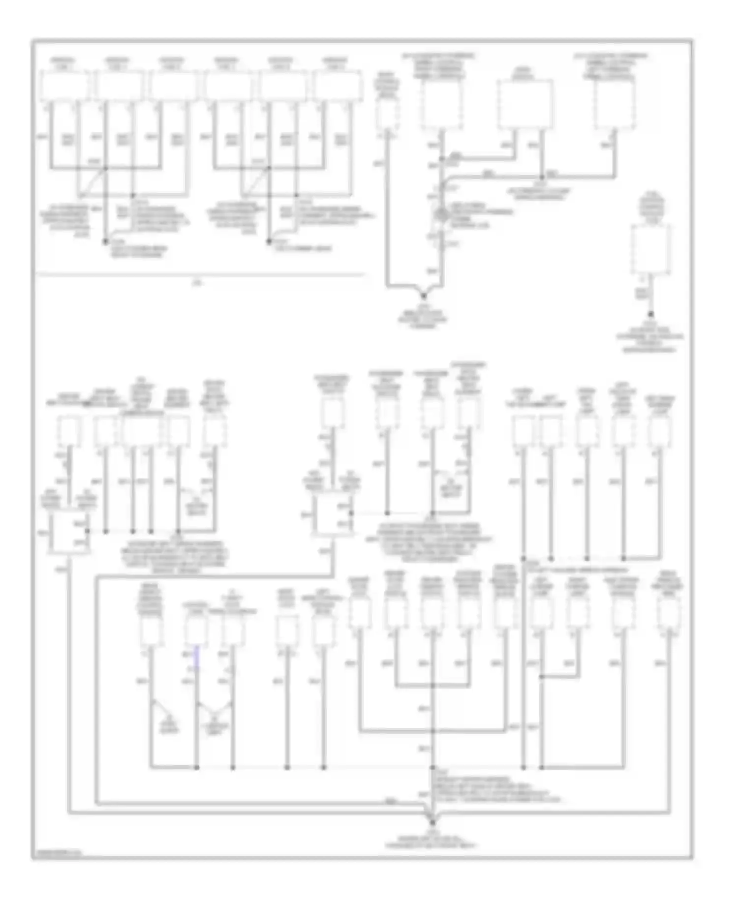 Wiring diagram ignition coil 1 for Buick LaCrosse I (2004-2009) (1 of 2)