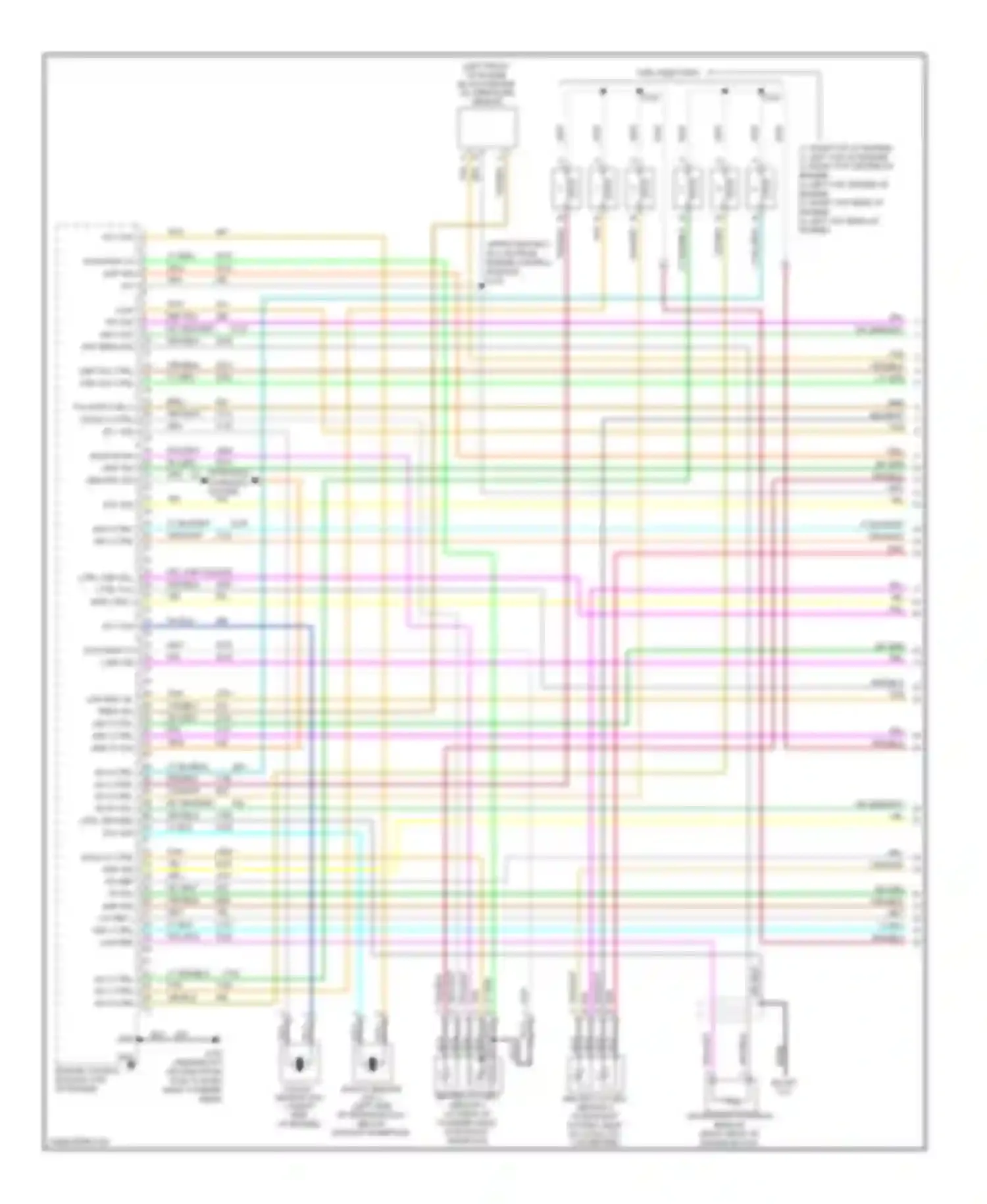 Wiring diagram inj 2 ctrl inj 1 ctrl inj 6 ctrl for Buick LaCrosse I (2004-2009) (1 of 1)