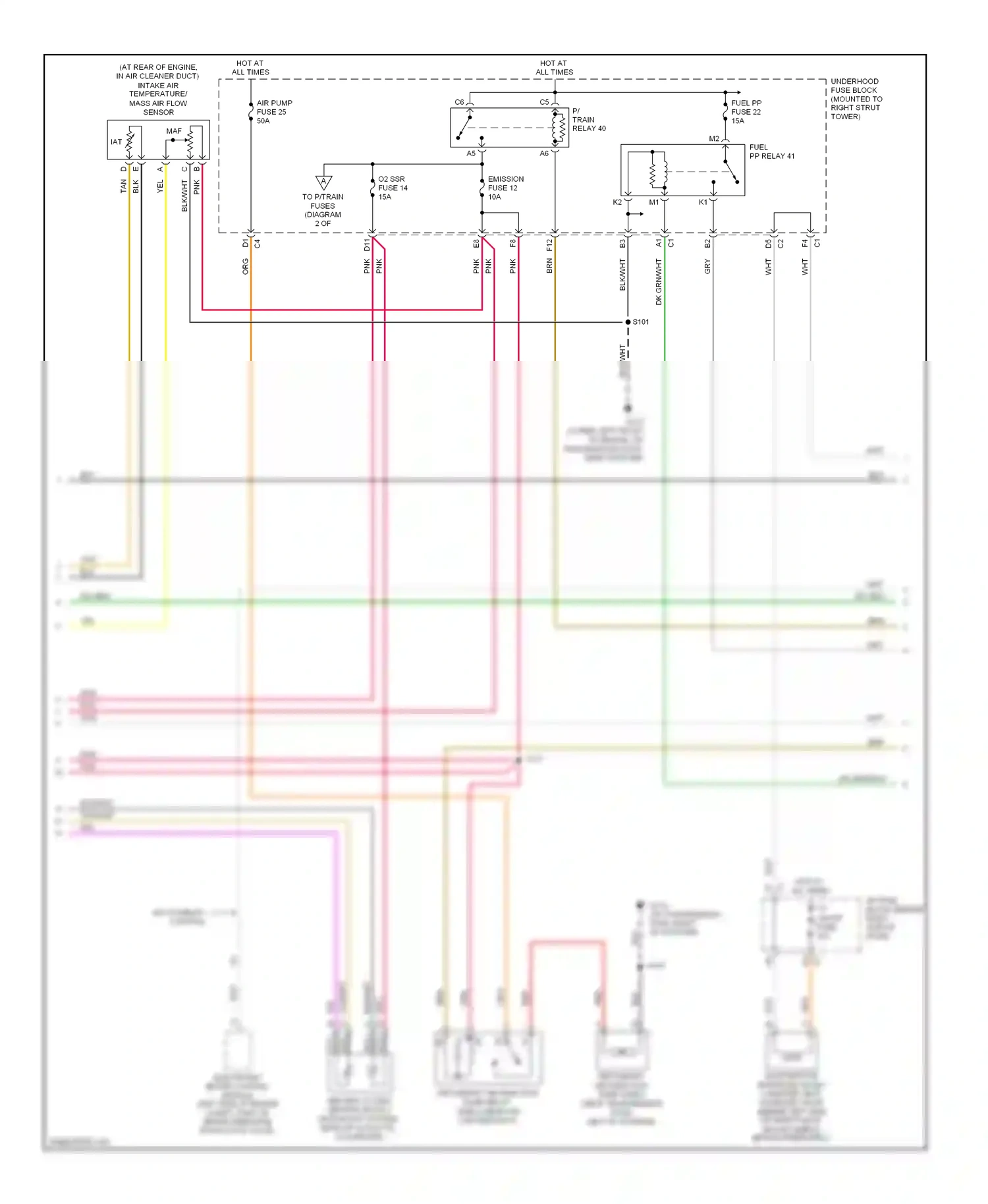 Buick LaCrosse I (2004-2009) pnk wiring diagram  (29 of 41)