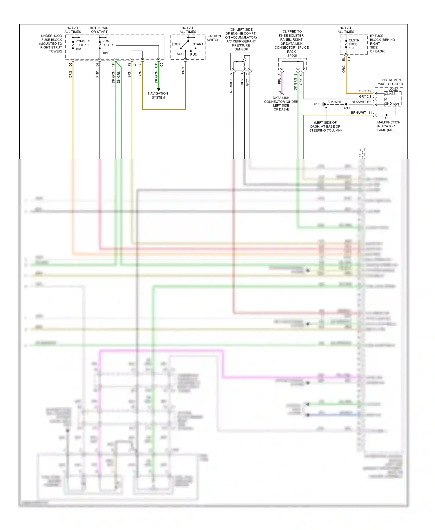 Buick LaCrosse I (2004-2009) pnk wiring diagram  (30 of 41)