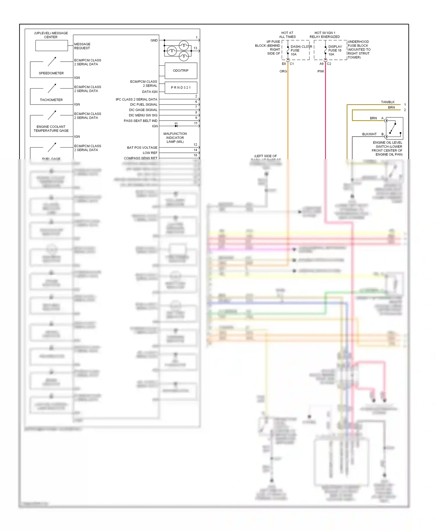 Buick LaCrosse I (2004-2009) pnk wiring diagram  (22 of 41)