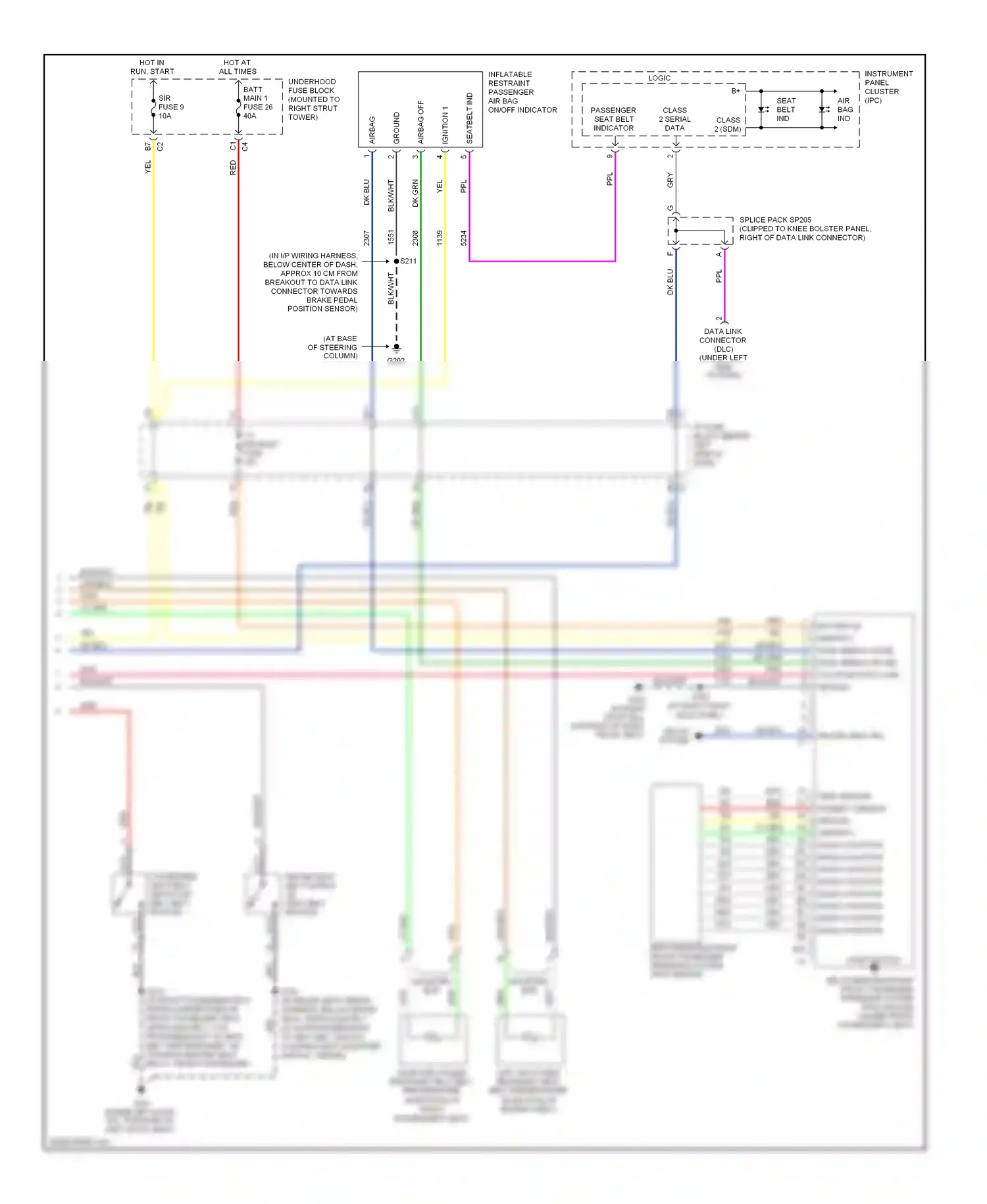 Buick LaCrosse I (2004-2009) pnk wiring diagram  (38 of 41)