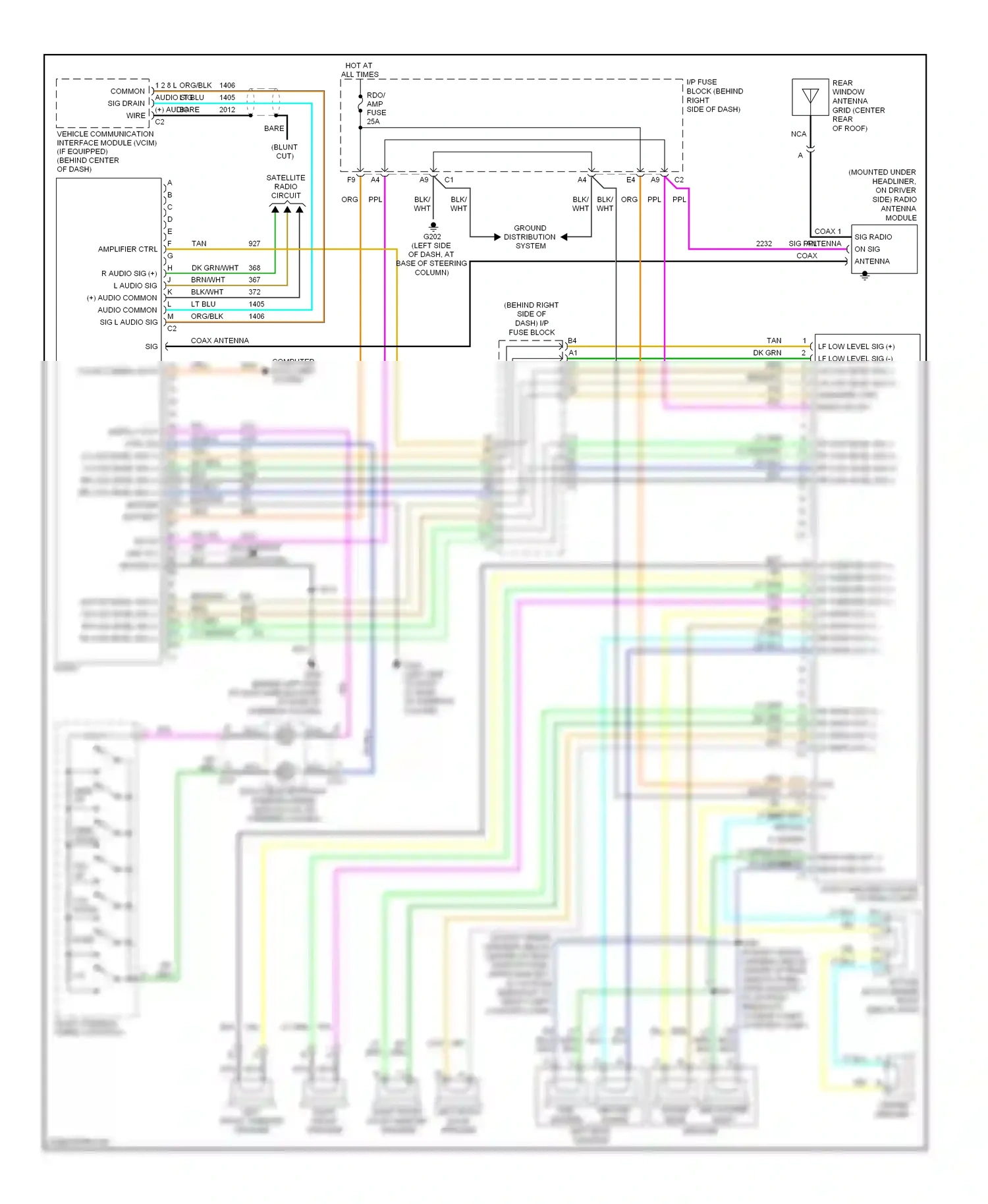 Buick LaCrosse I (2004-2009) ppl ppl wiring diagram  (1 of 2)
