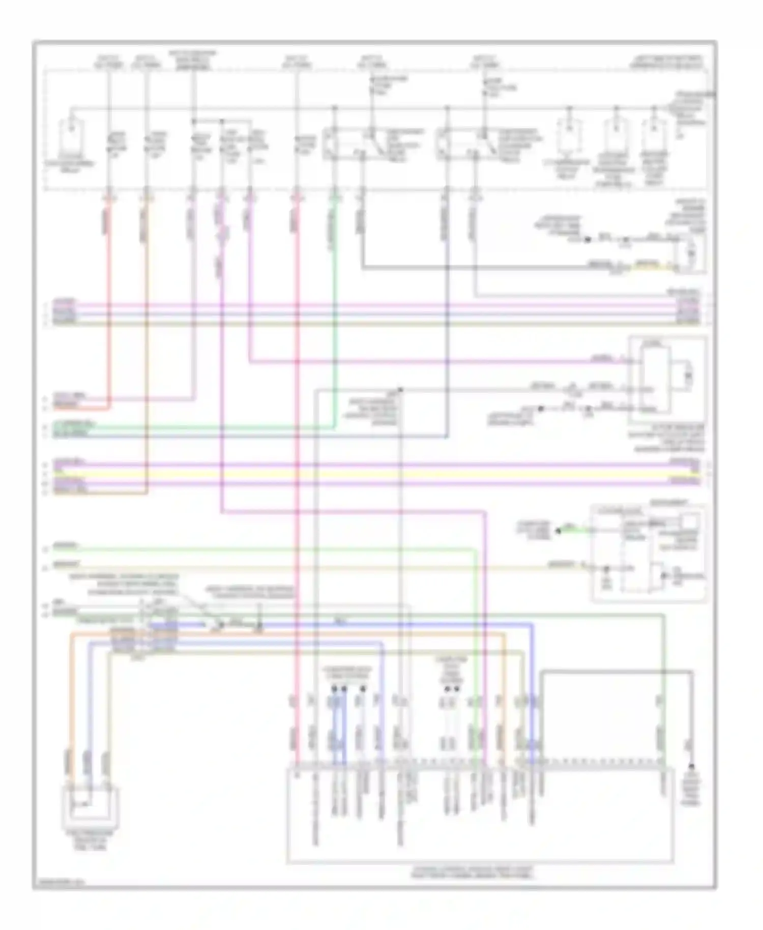LaCrosse Buick II facelift (2013-2016): Wiring diagram engine performance 2.4l vin r, engine controls circuit (2 of 5)