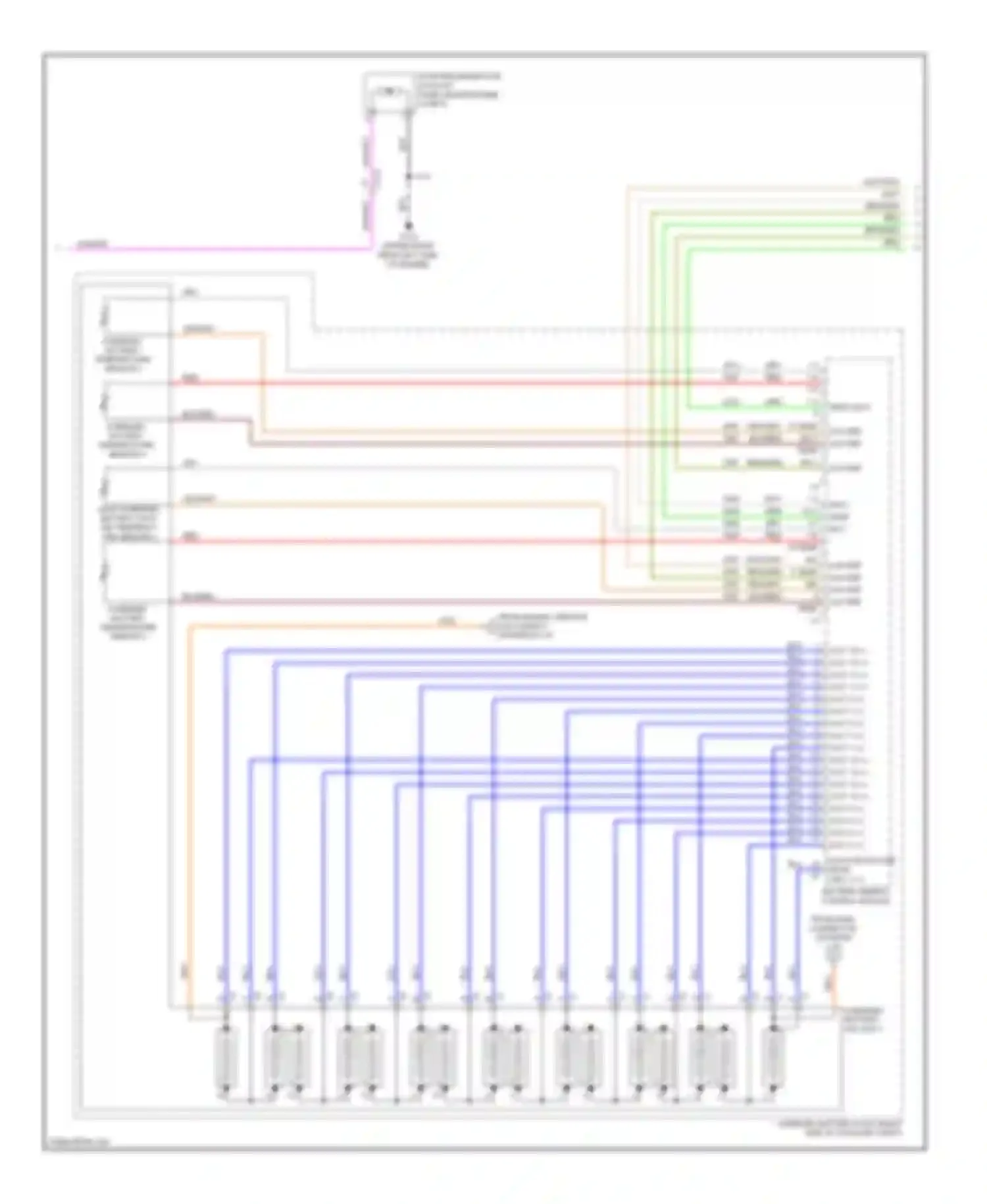 LaCrosse Buick II facelift (2013-2016): Wiring diagram engine performance 2.4l vin r, hybrid system circuit (3 of 4)