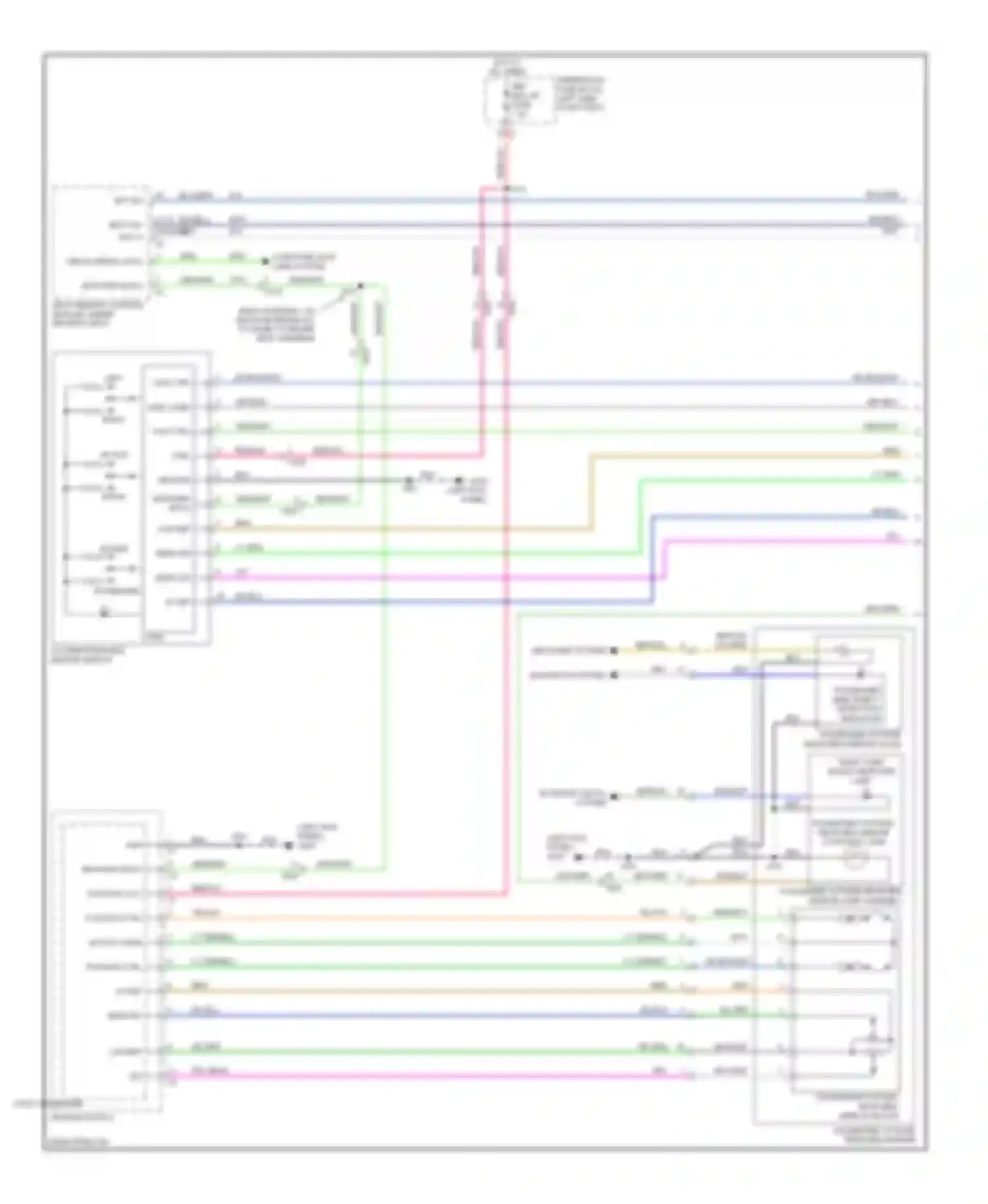 LaCrosse Buick II facelift (2013-2016): Memory mirrors circuit (1 of 2)