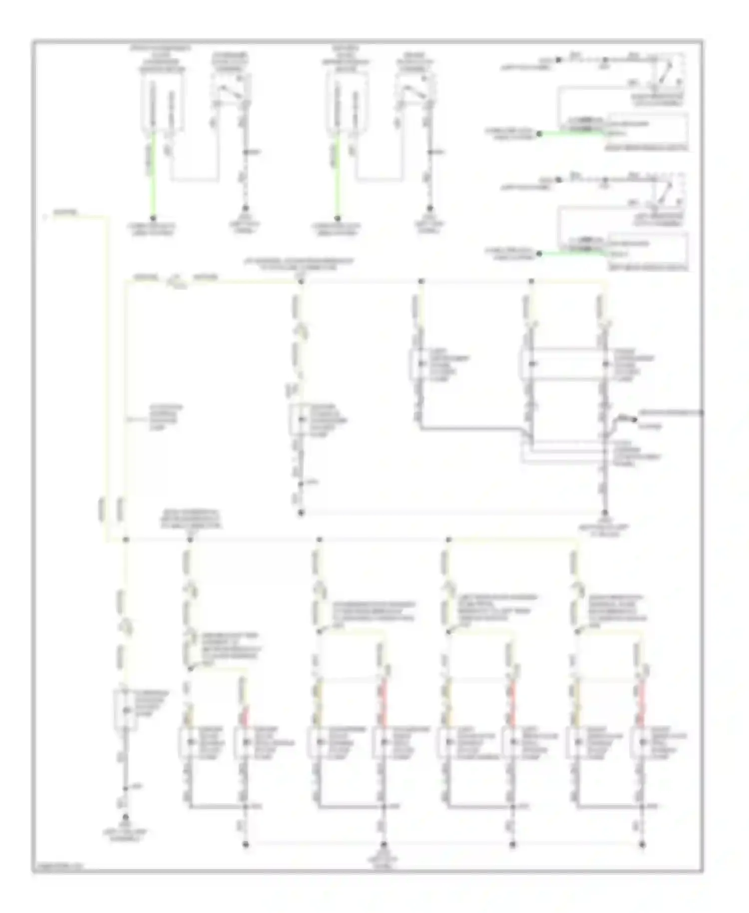 Wiring diagram 2 1 lr door ajar sw sig network bus 4 for Buick LaCrosse II facelift (2013-2016) (1 of 1)