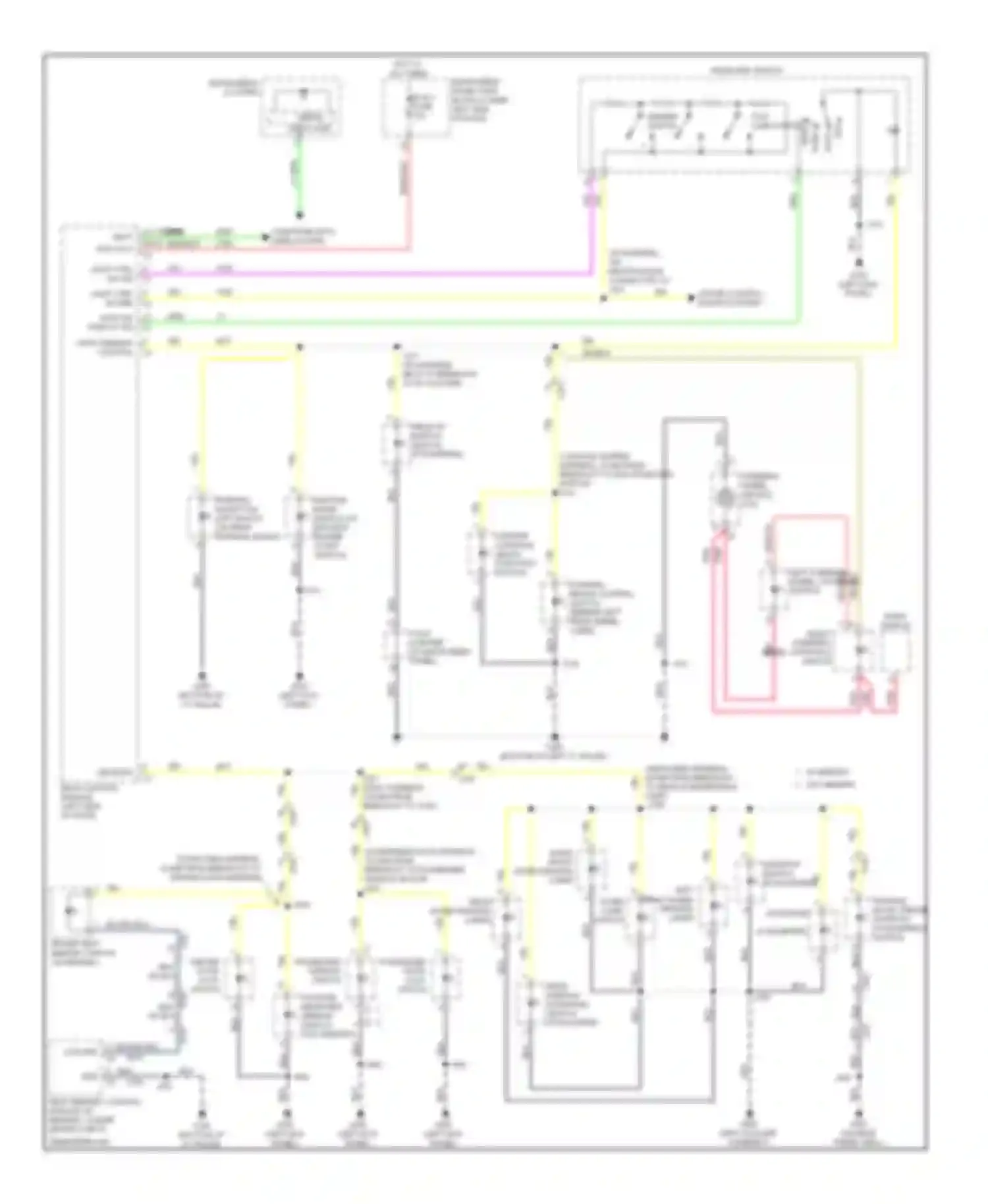 Wiring diagram 22 1 serial data batt pos volt for Buick LaCrosse II facelift (2013-2016) (1 of 1)