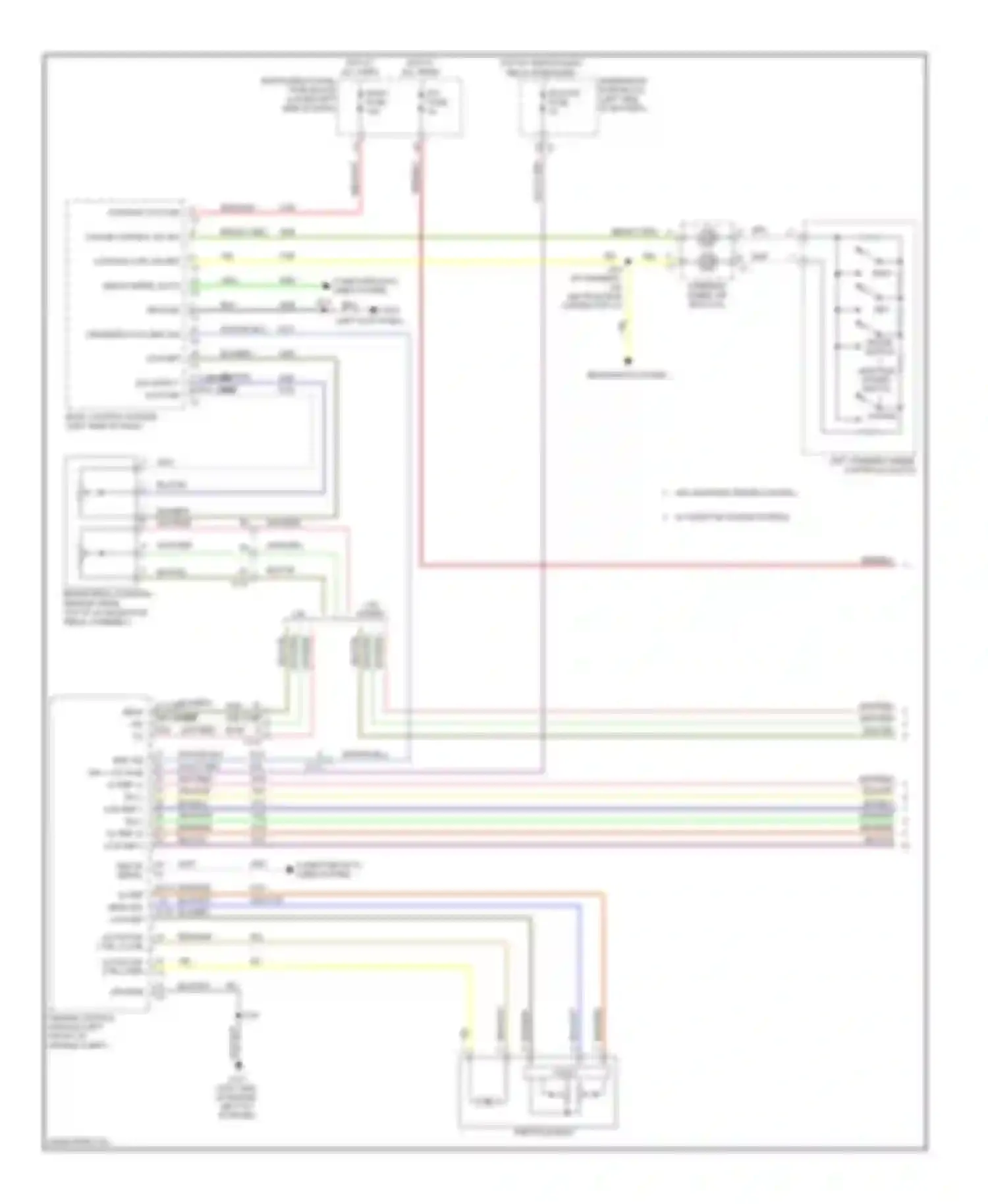 Wiring diagram actuator ctrl open for Buick LaCrosse II facelift (2013-2016) (1 of 2)