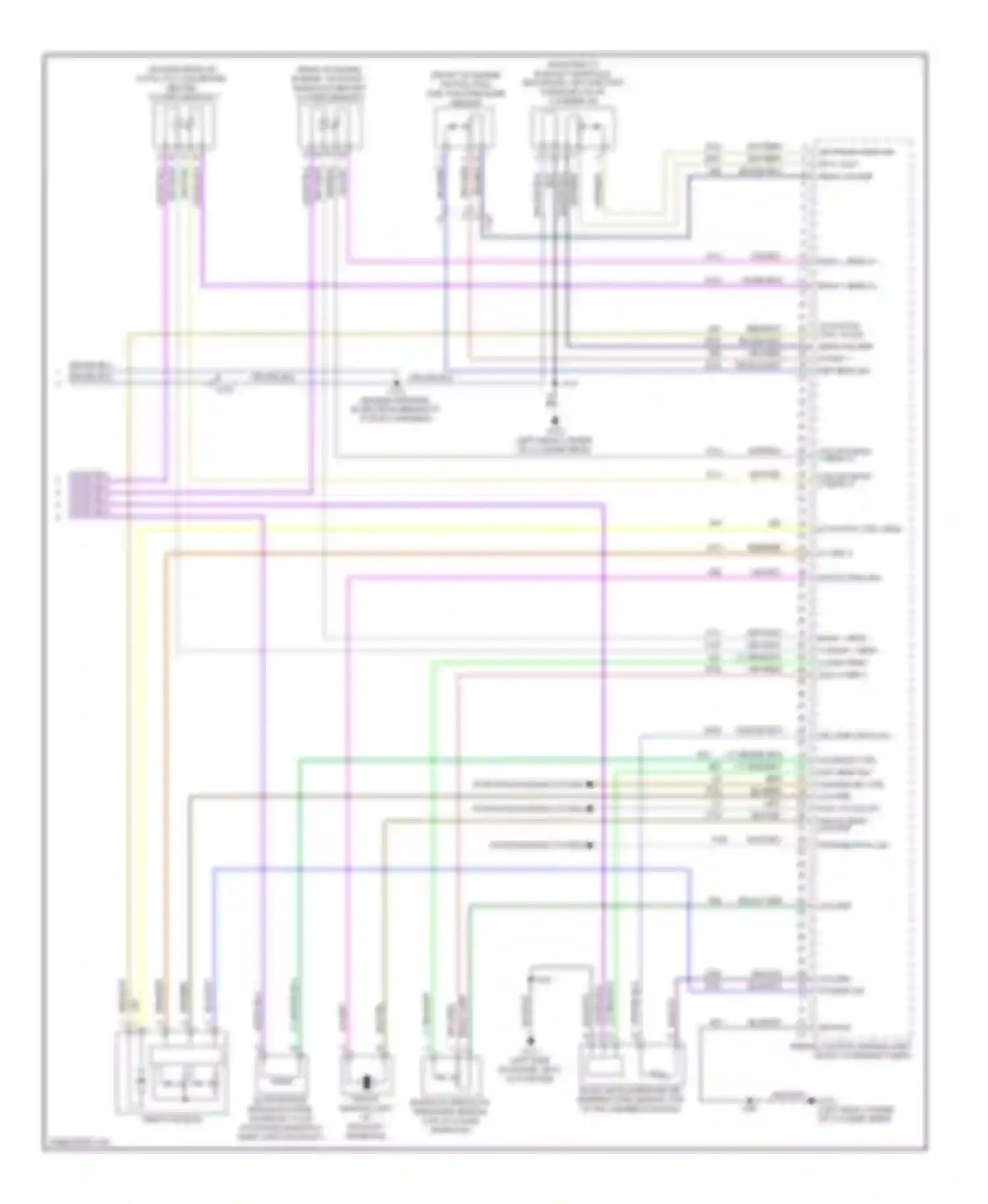 Wiring diagram actuator ctrl open for Buick LaCrosse II facelift (2013-2016) (2 of 2)