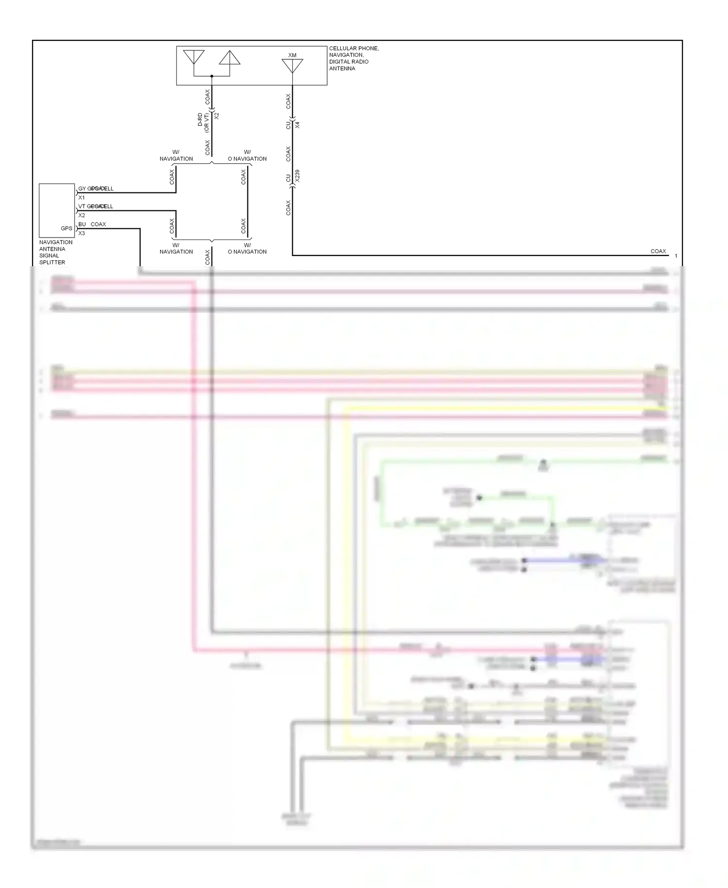 Wiring diagram blk/yel for Buick LaCrosse II facelift (2013-2016) (13 of 33)