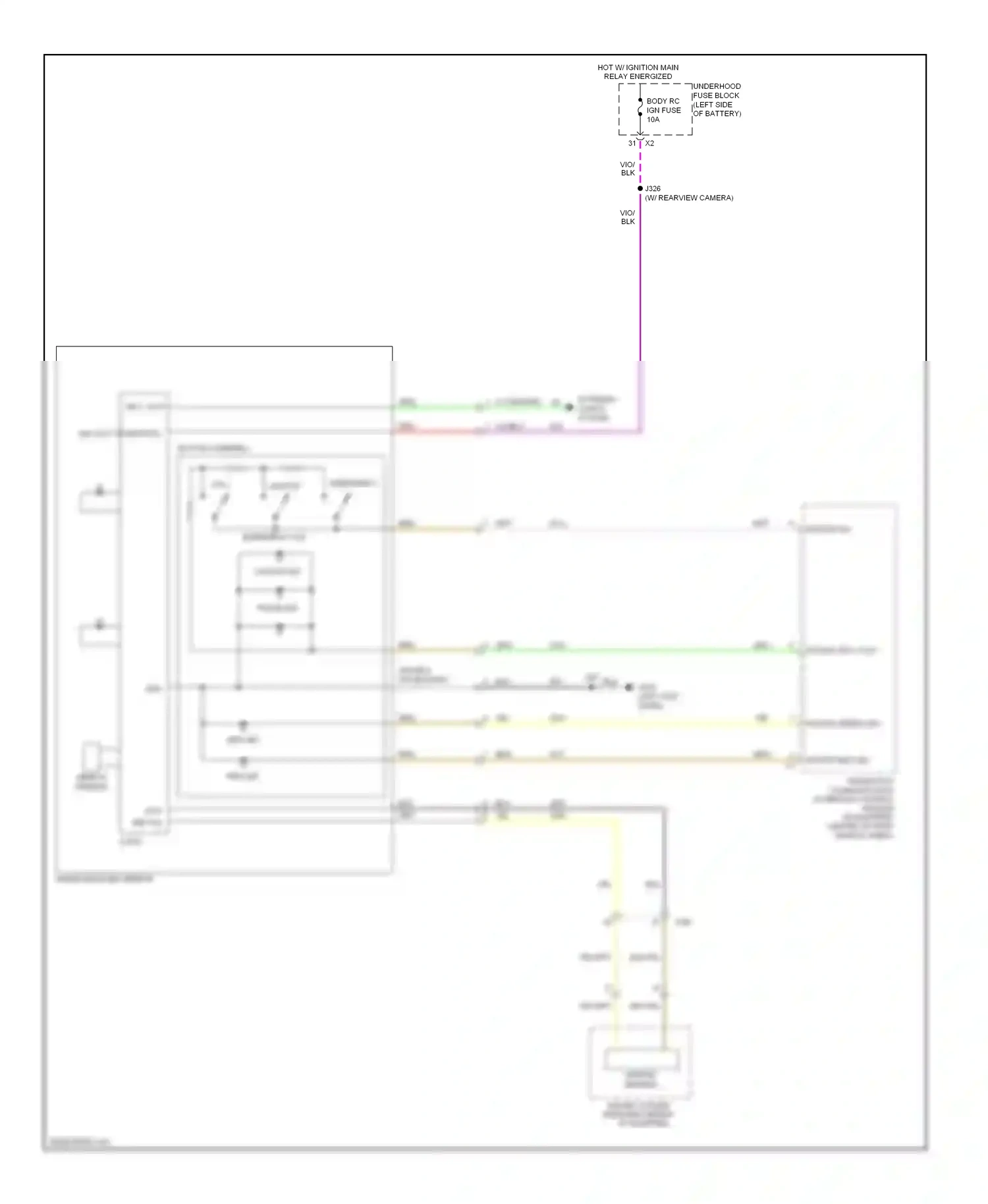 Wiring diagram brn for Buick LaCrosse II facelift (2013-2016) (42 of 63)