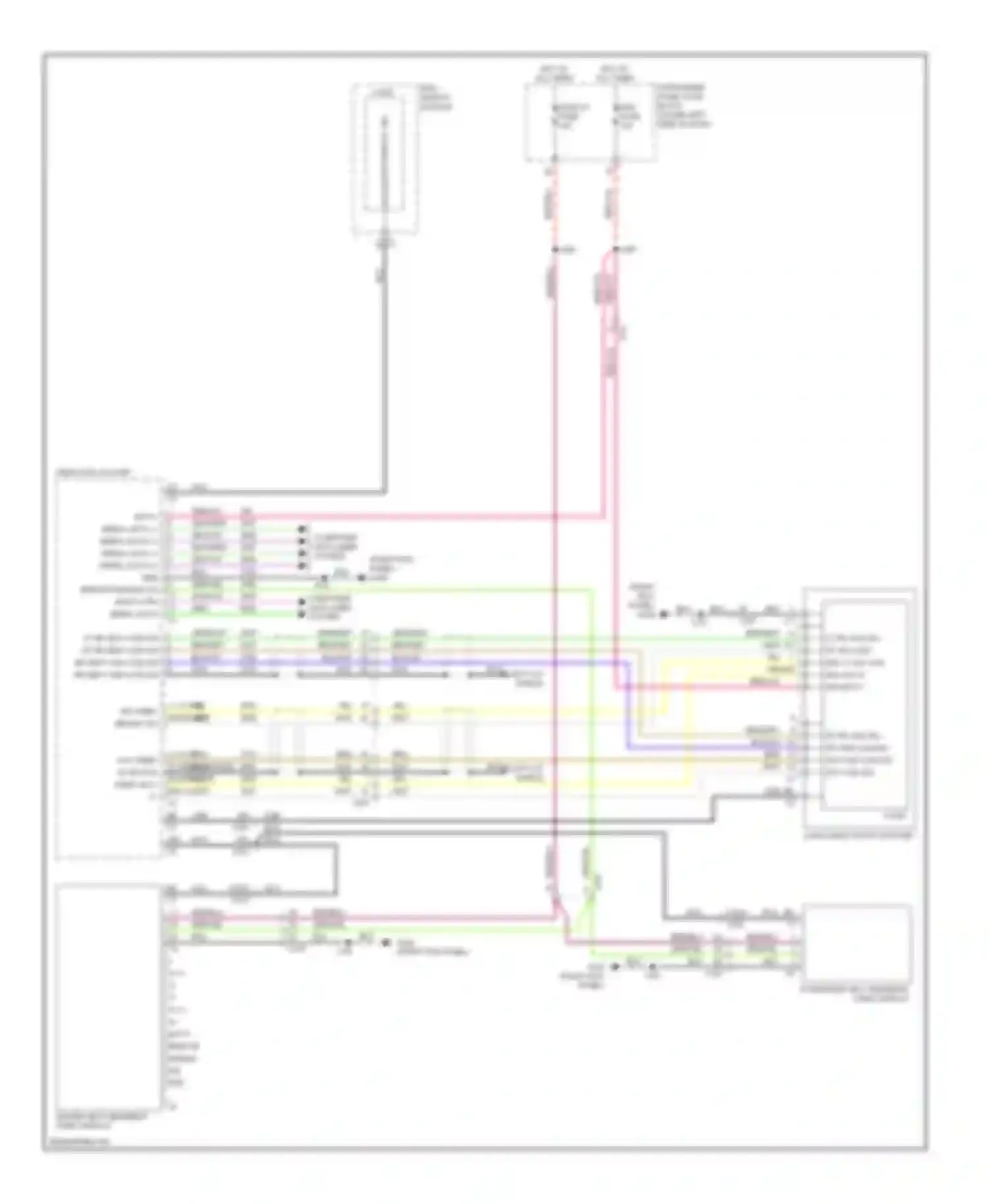 Wiring diagram display fuse for Buick LaCrosse II facelift (2013-2016) (6 of 6)