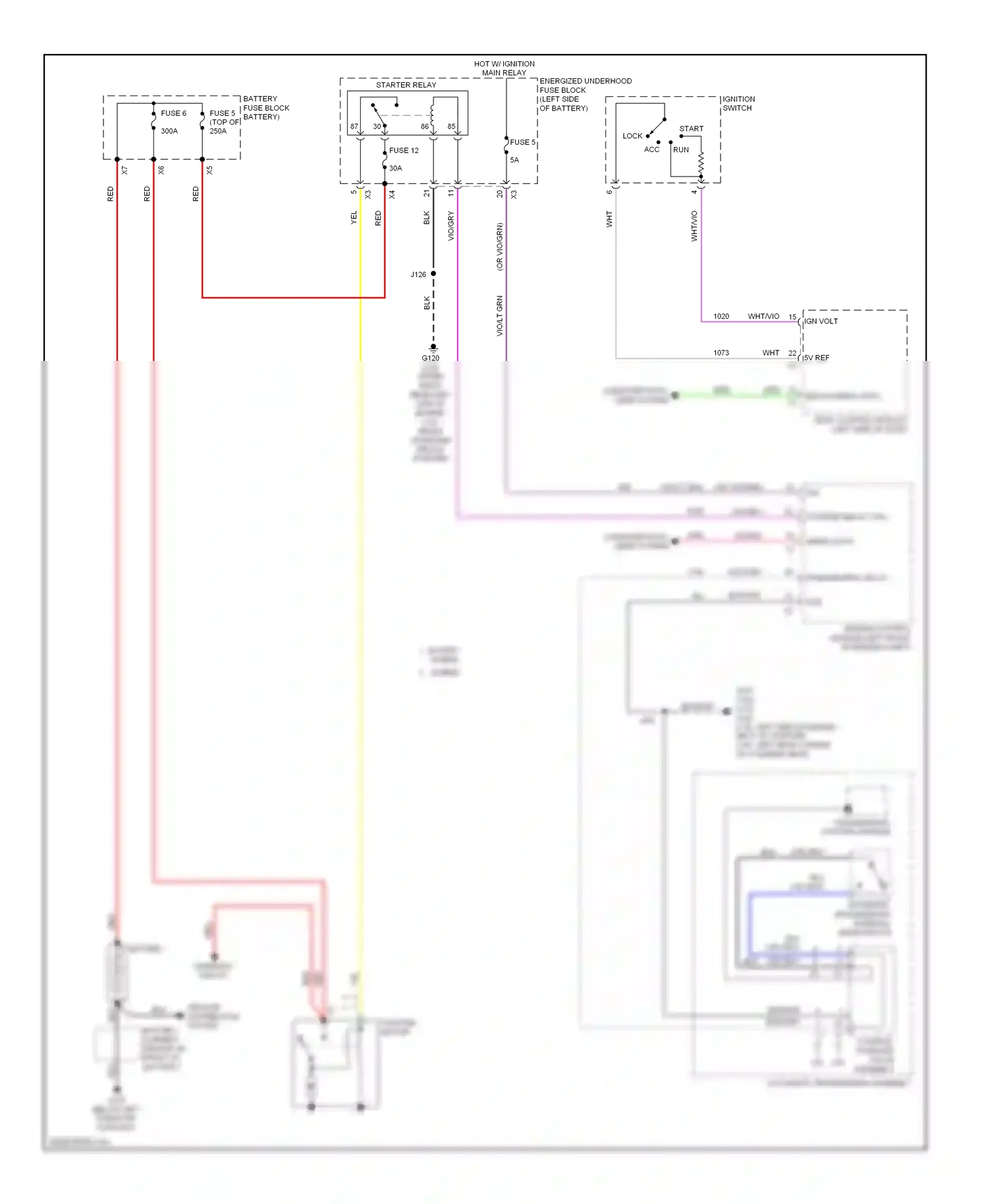 Buick LaCrosse II facelift (2013-2016) engine control module (left front of engine compt) wiring diagram  (14 of 14)
